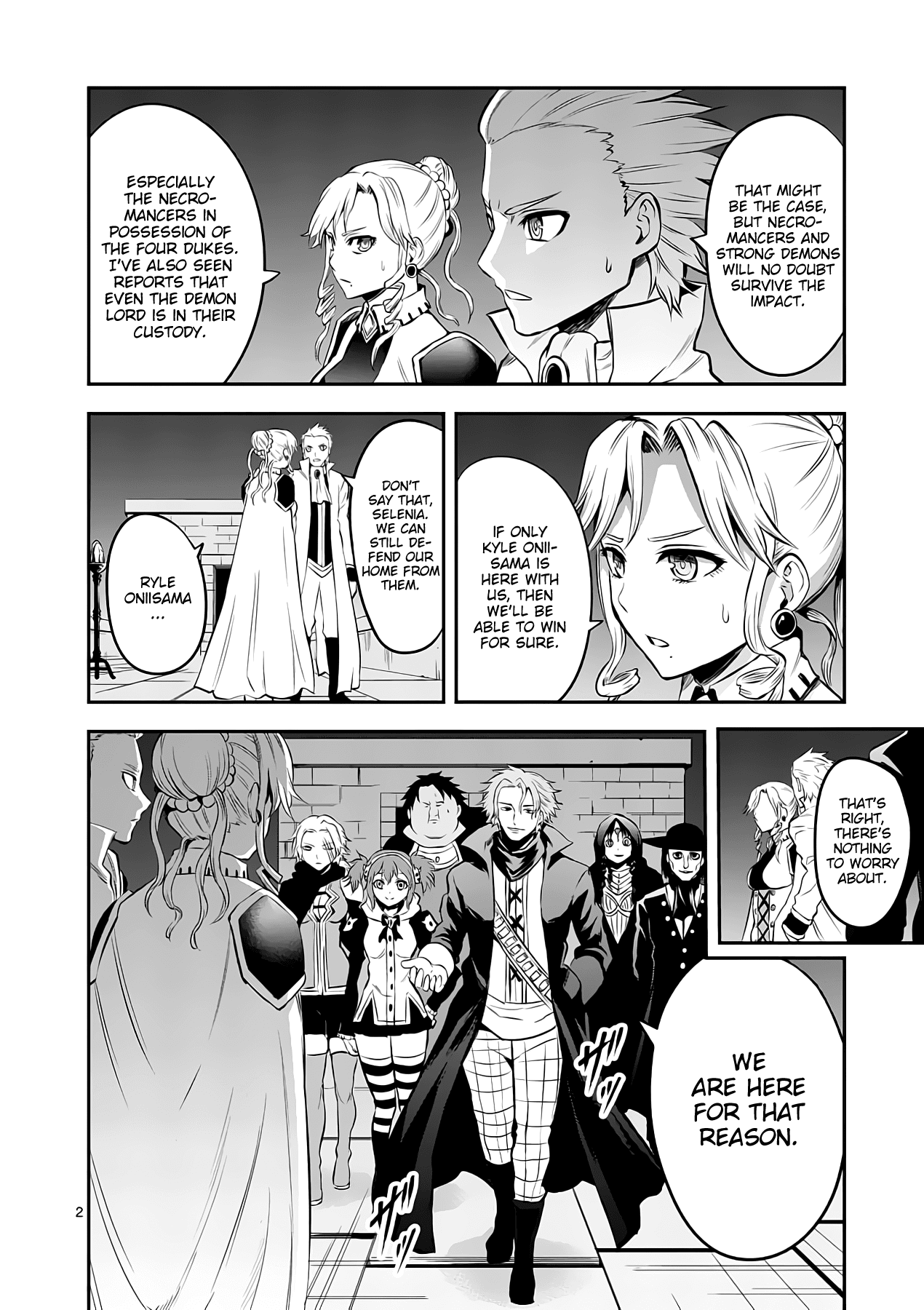 Yuusha ga Shinda! Chapter 142 page 2 - Chapter 142: Battle of Alnudas