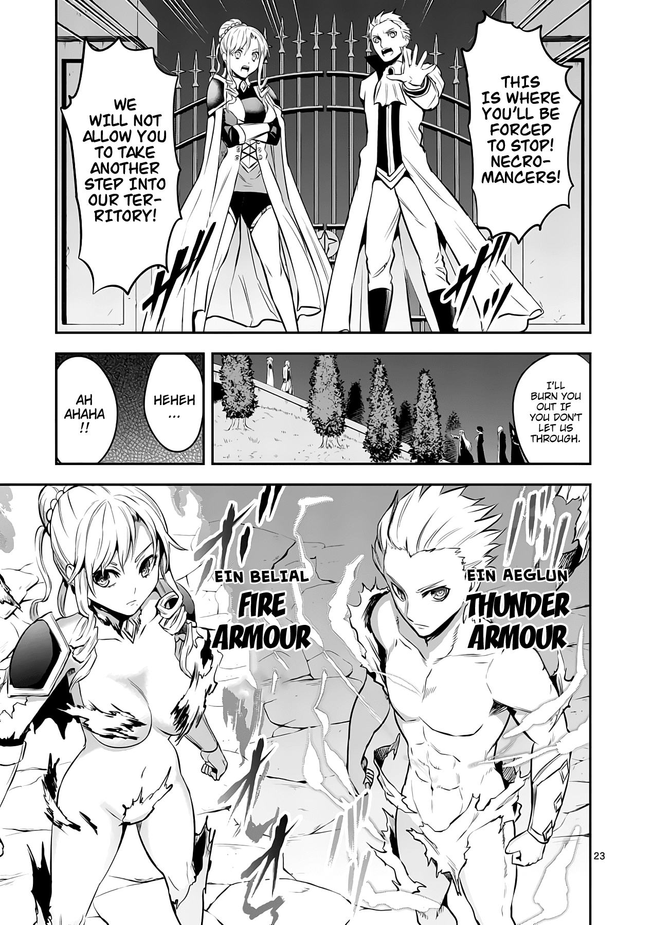 Yuusha ga Shinda! Chapter 142 page 23 - Chapter 142: Battle of Alnudas