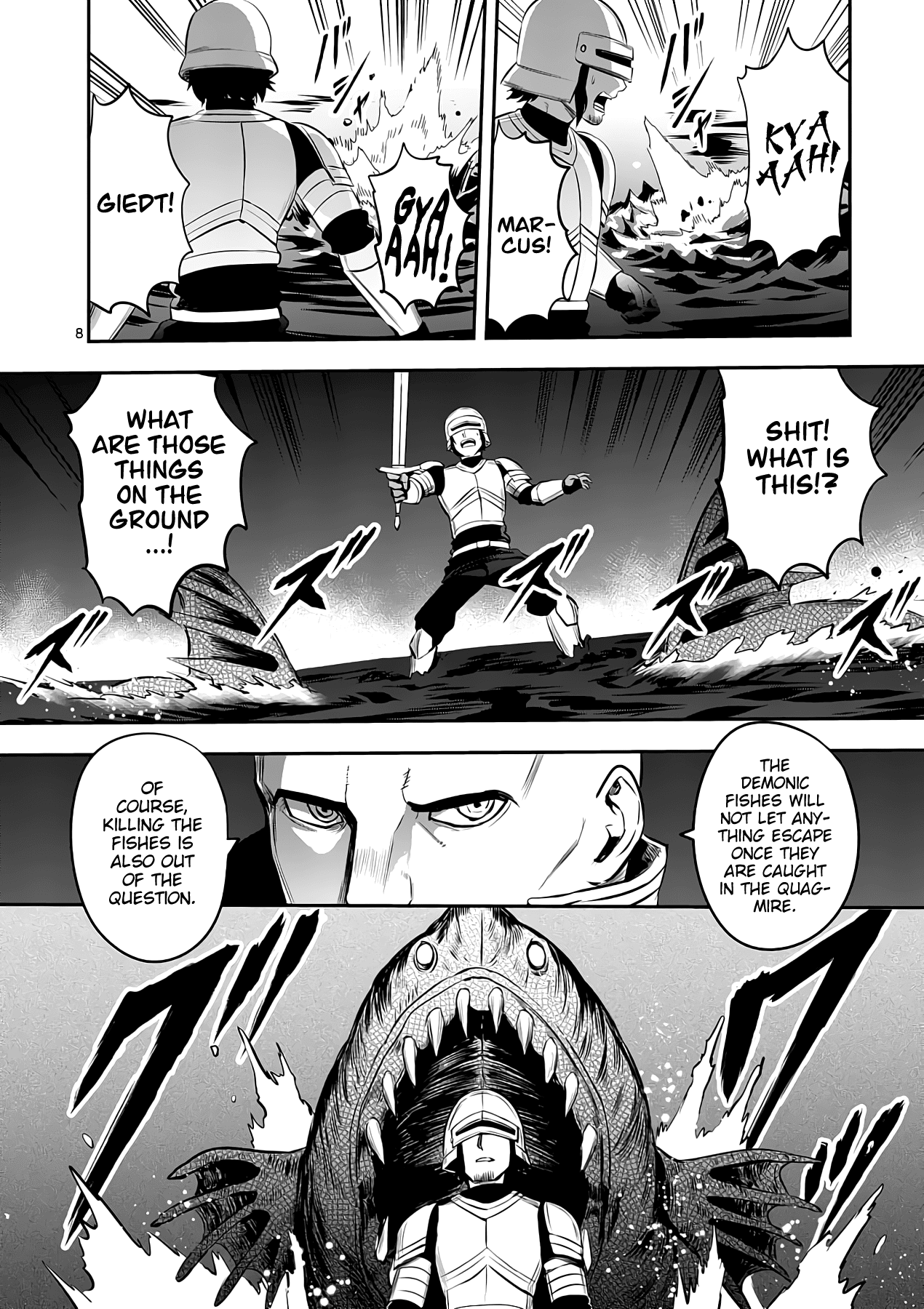 Yuusha ga Shinda! Chapter 142 page 8 - Chapter 142: Battle of Alnudas