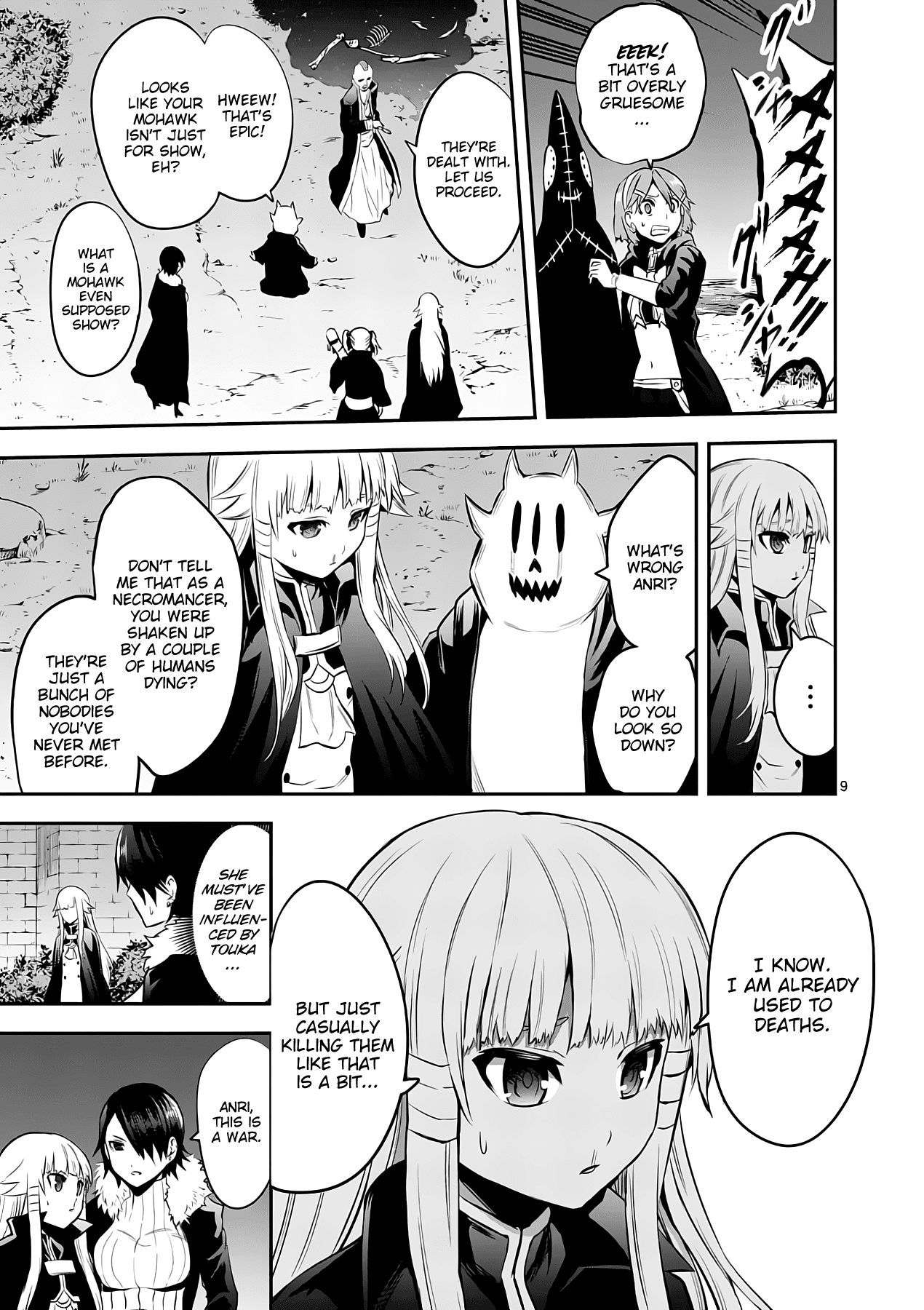 Yuusha ga Shinda! Chapter 142 page 9 - Chapter 142: Battle of Alnudas