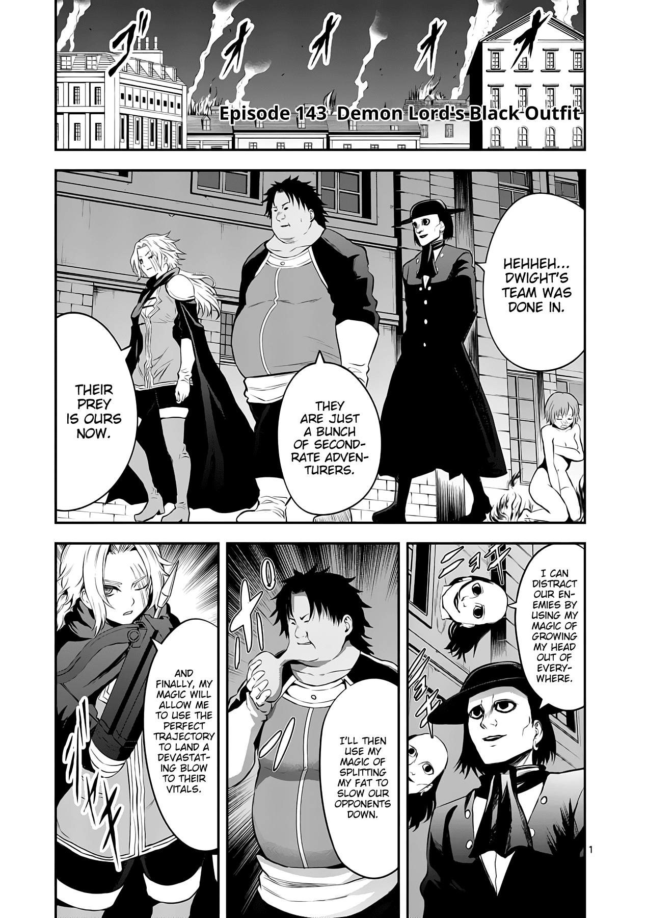 Yuusha ga Shinda! Chapter 143 page 1 - Chapter 143: Demon Lord's Black Outfit