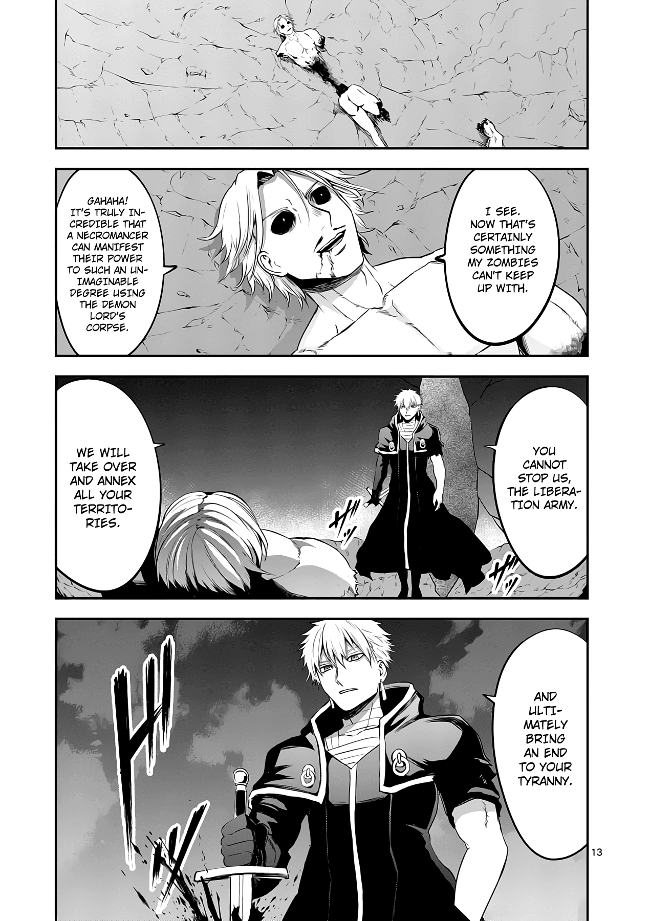 Yuusha ga Shinda! Chapter 143 page 13 - Chapter 143: Demon Lord's Black Outfit