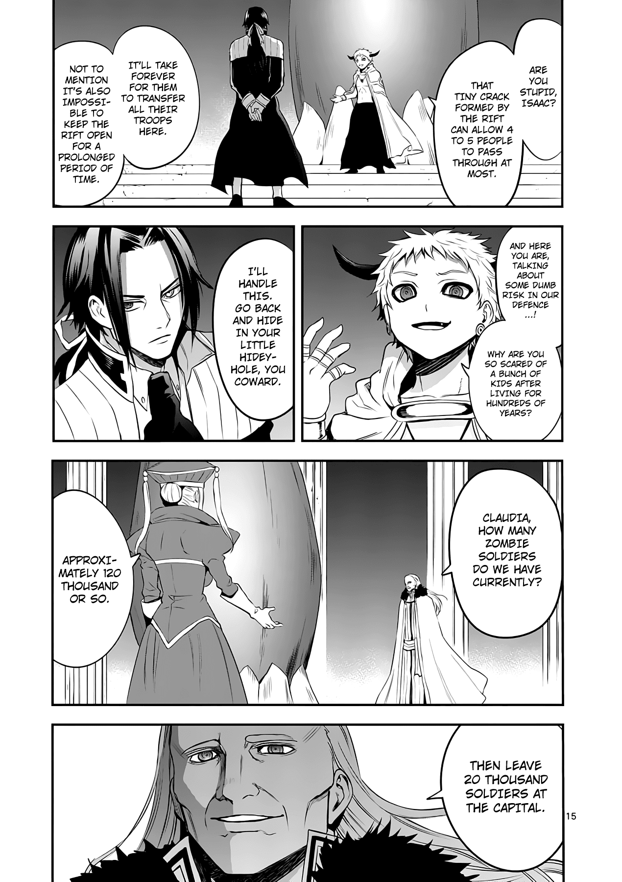 Yuusha ga Shinda! Chapter 143 page 15 - Chapter 143: Demon Lord's Black Outfit