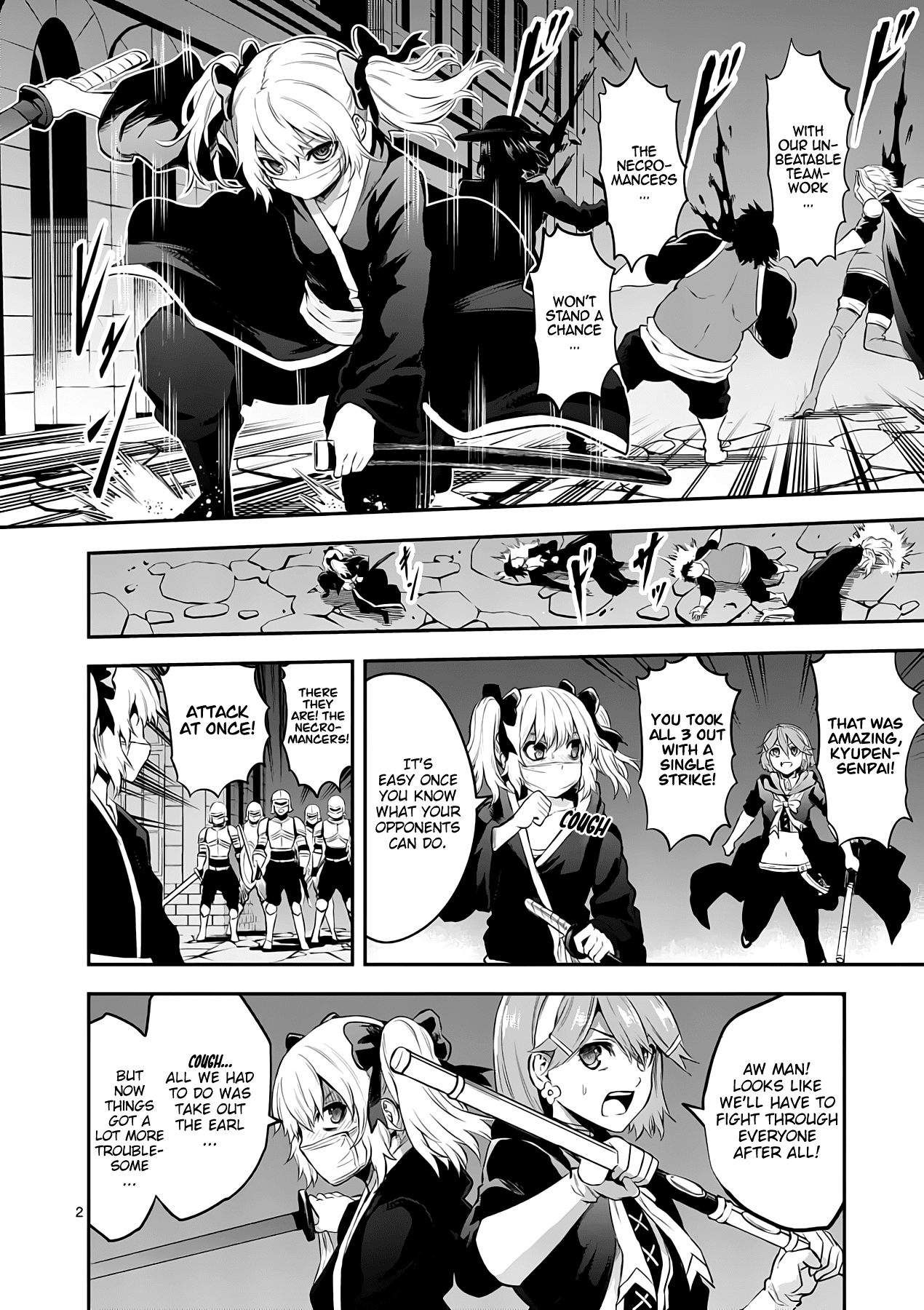 Yuusha ga Shinda! Chapter 143 page 2 - Chapter 143: Demon Lord's Black Outfit