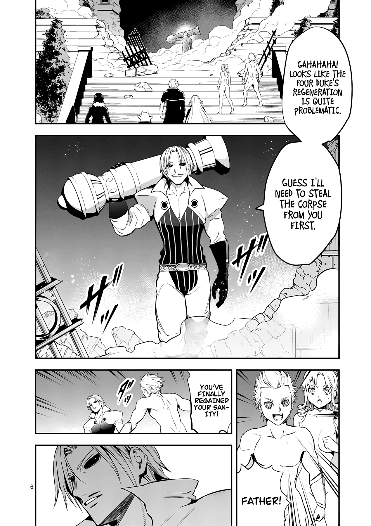 Yuusha ga Shinda! Chapter 143 page 6 - Chapter 143: Demon Lord's Black Outfit