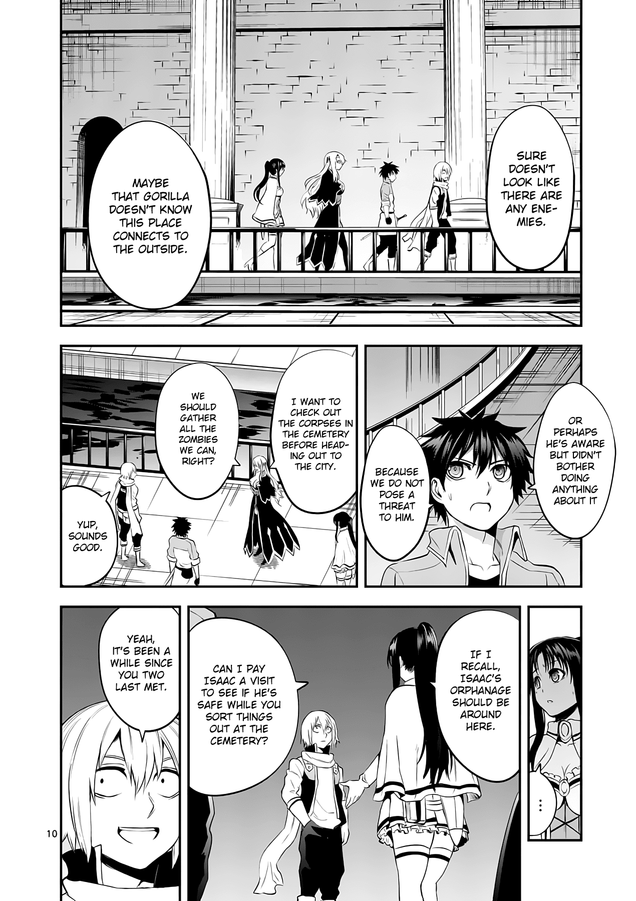 Yuusha ga Shinda! Chapter 144 page 10 - Chapter 144: Infiltrating the Capital