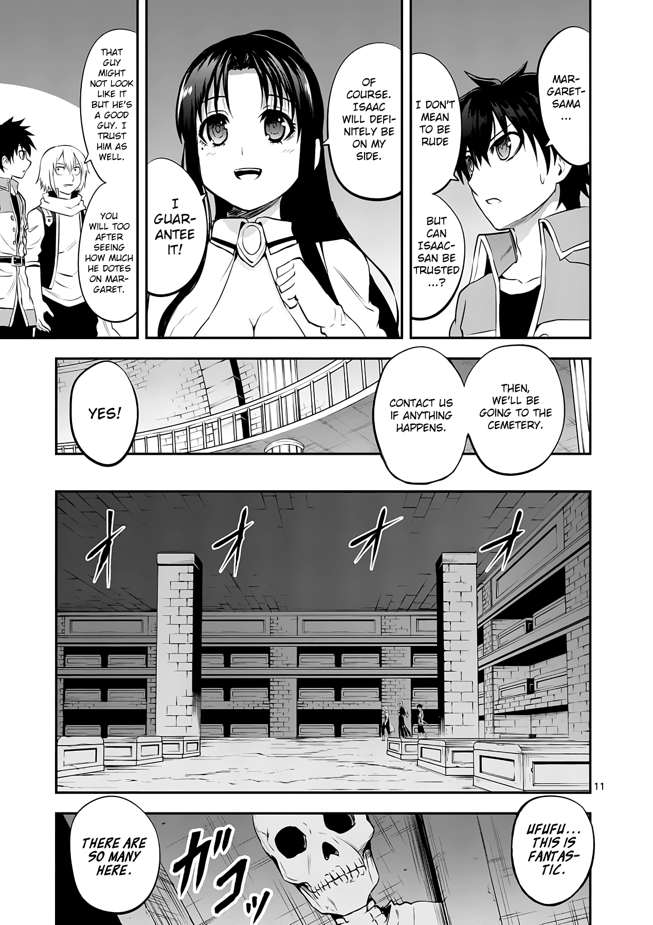 Yuusha ga Shinda! Chapter 144 page 11 - Chapter 144: Infiltrating the Capital
