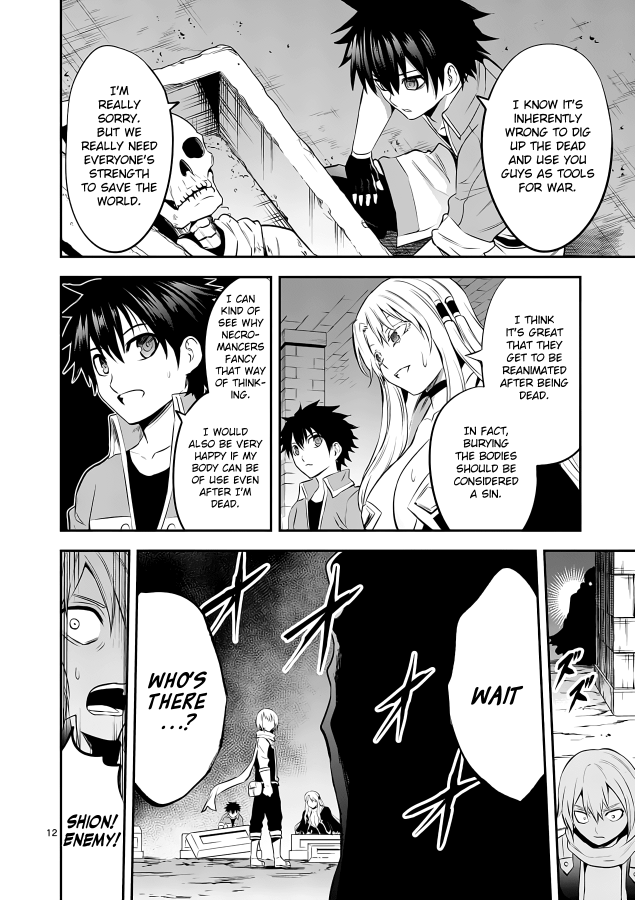 Yuusha ga Shinda! Chapter 144 page 12 - Chapter 144: Infiltrating the Capital