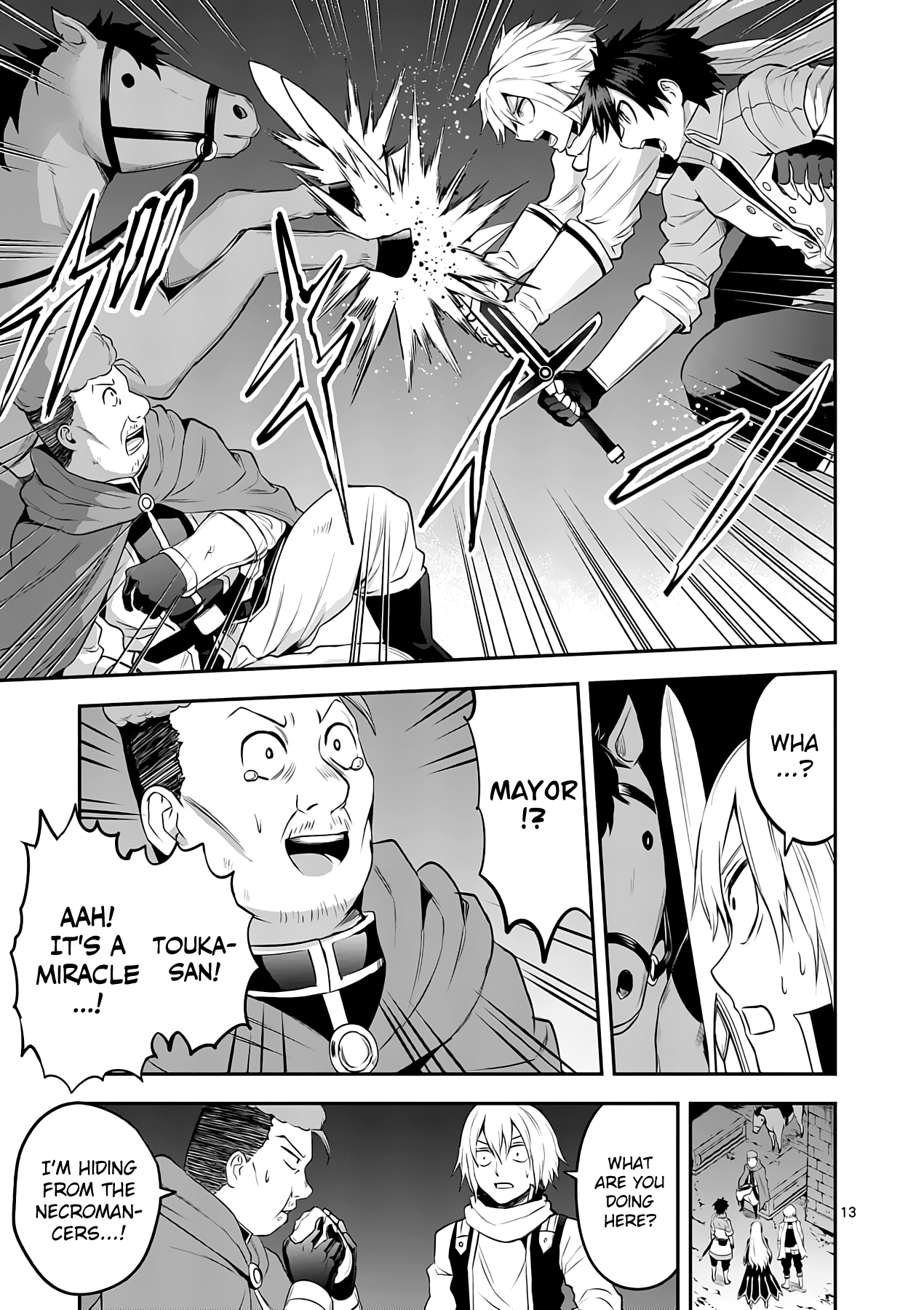 Yuusha ga Shinda! Chapter 144 page 13 - Chapter 144: Infiltrating the Capital