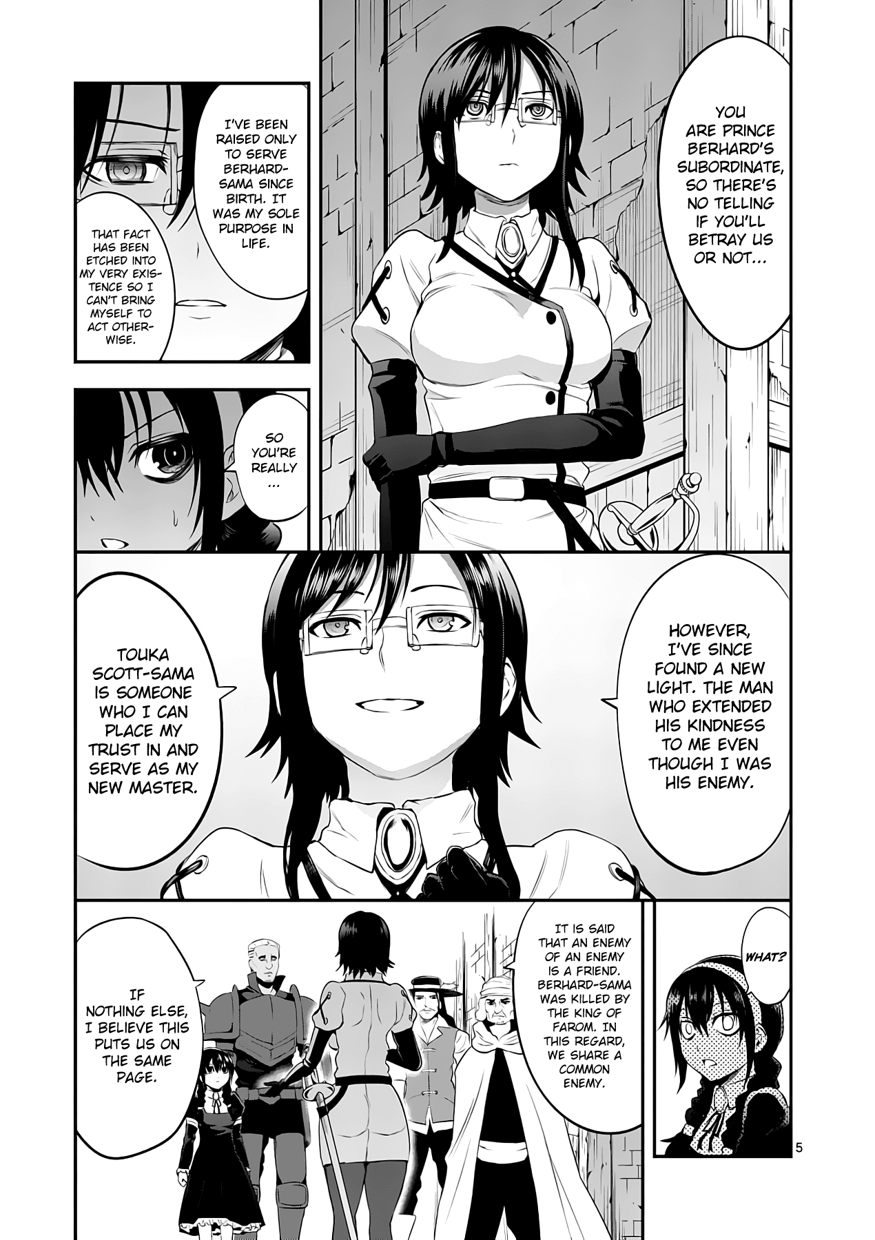 Yuusha ga Shinda! Chapter 144 page 5 - Chapter 144: Infiltrating the Capital