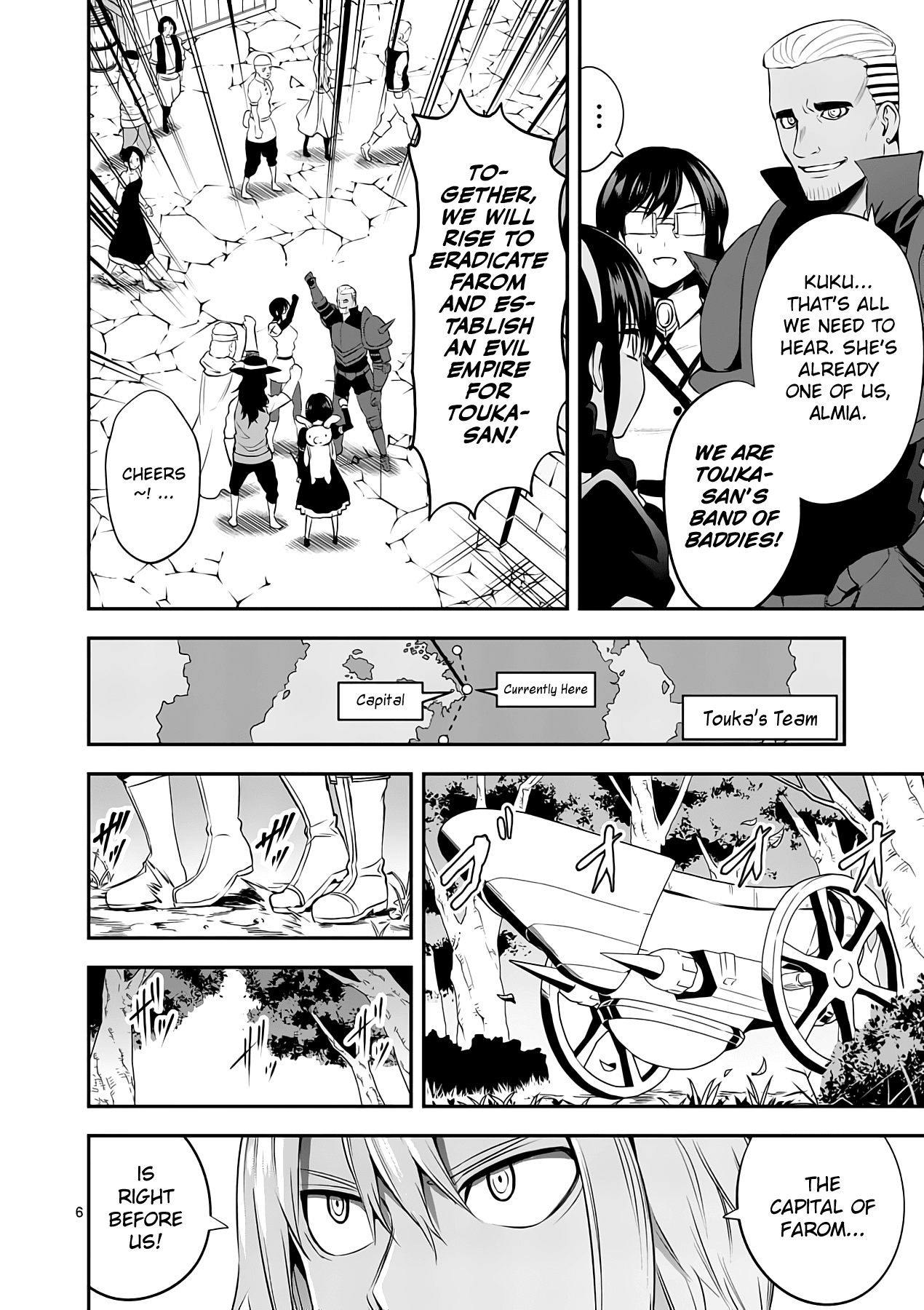 Yuusha ga Shinda! Chapter 144 page 6 - Chapter 144: Infiltrating the Capital