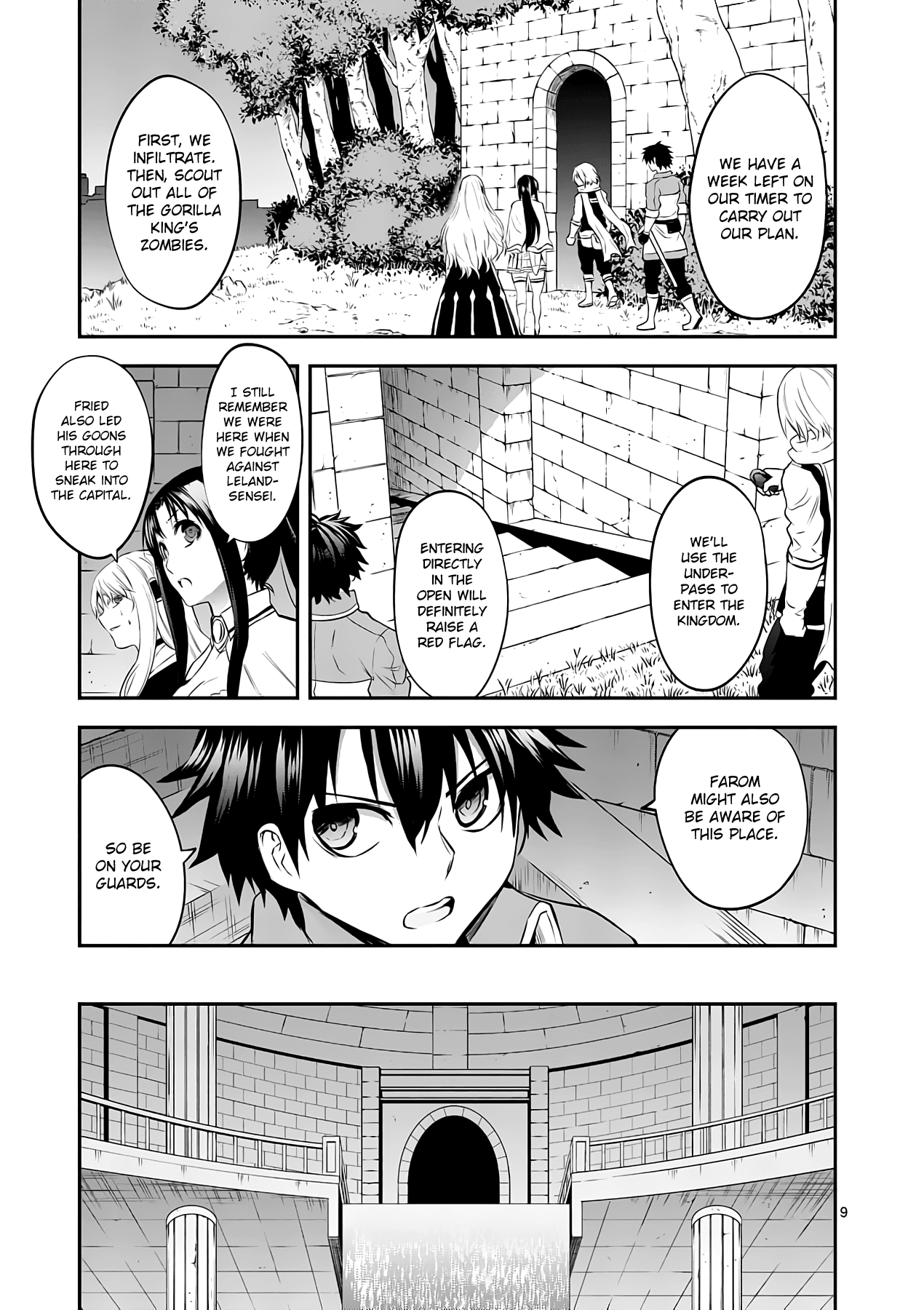 Yuusha ga Shinda! Chapter 144 page 9 - Chapter 144: Infiltrating the Capital