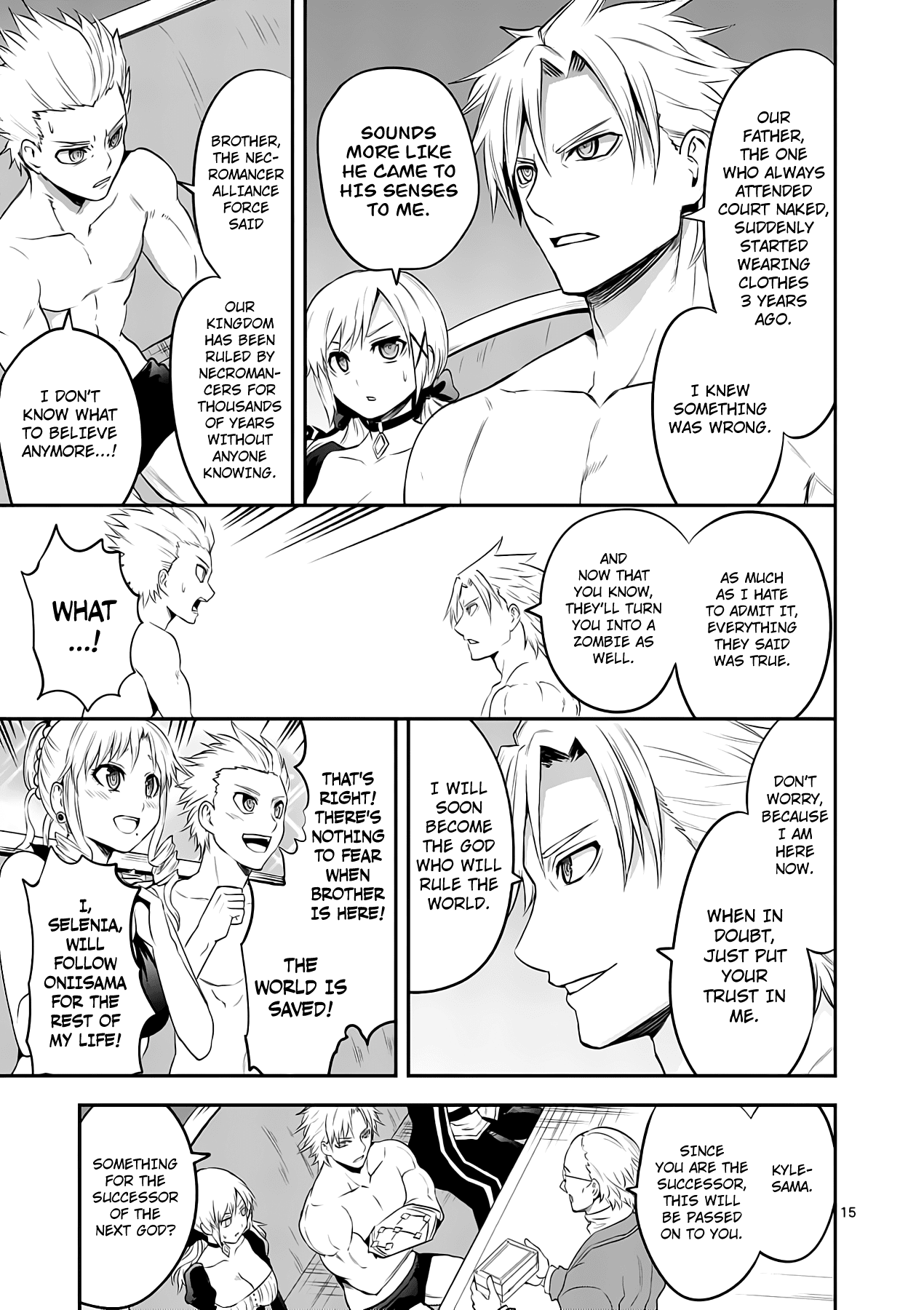 Yuusha ga Shinda! Chapter 145 page 15 - Chapter 145: Caprice