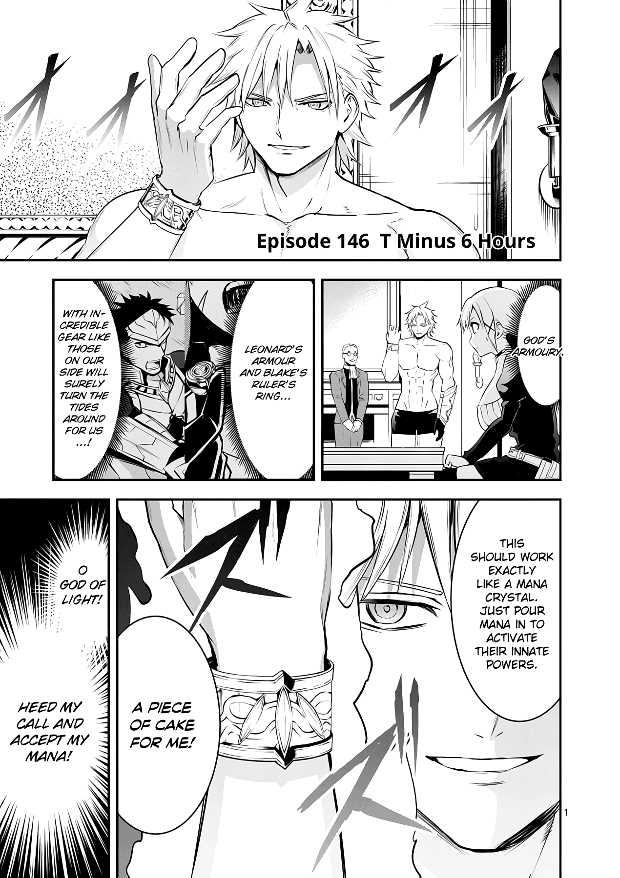 Yuusha ga Shinda! Chapter 146 page 1 - Chapter 146: T Minus 6 Hours