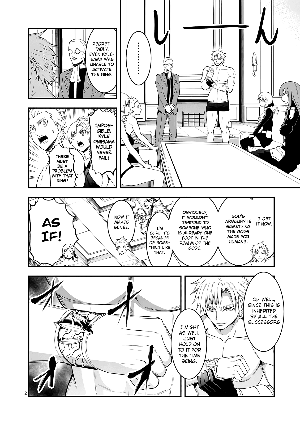 Yuusha ga Shinda! Chapter 146 page 2 - Chapter 146: T Minus 6 Hours