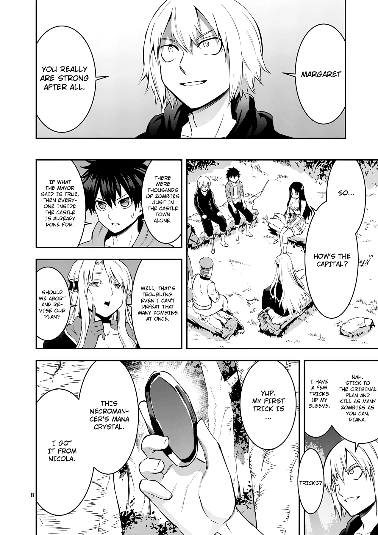 Yuusha ga Shinda! Chapter 146 page 8 - Chapter 146: T Minus 6 Hours
