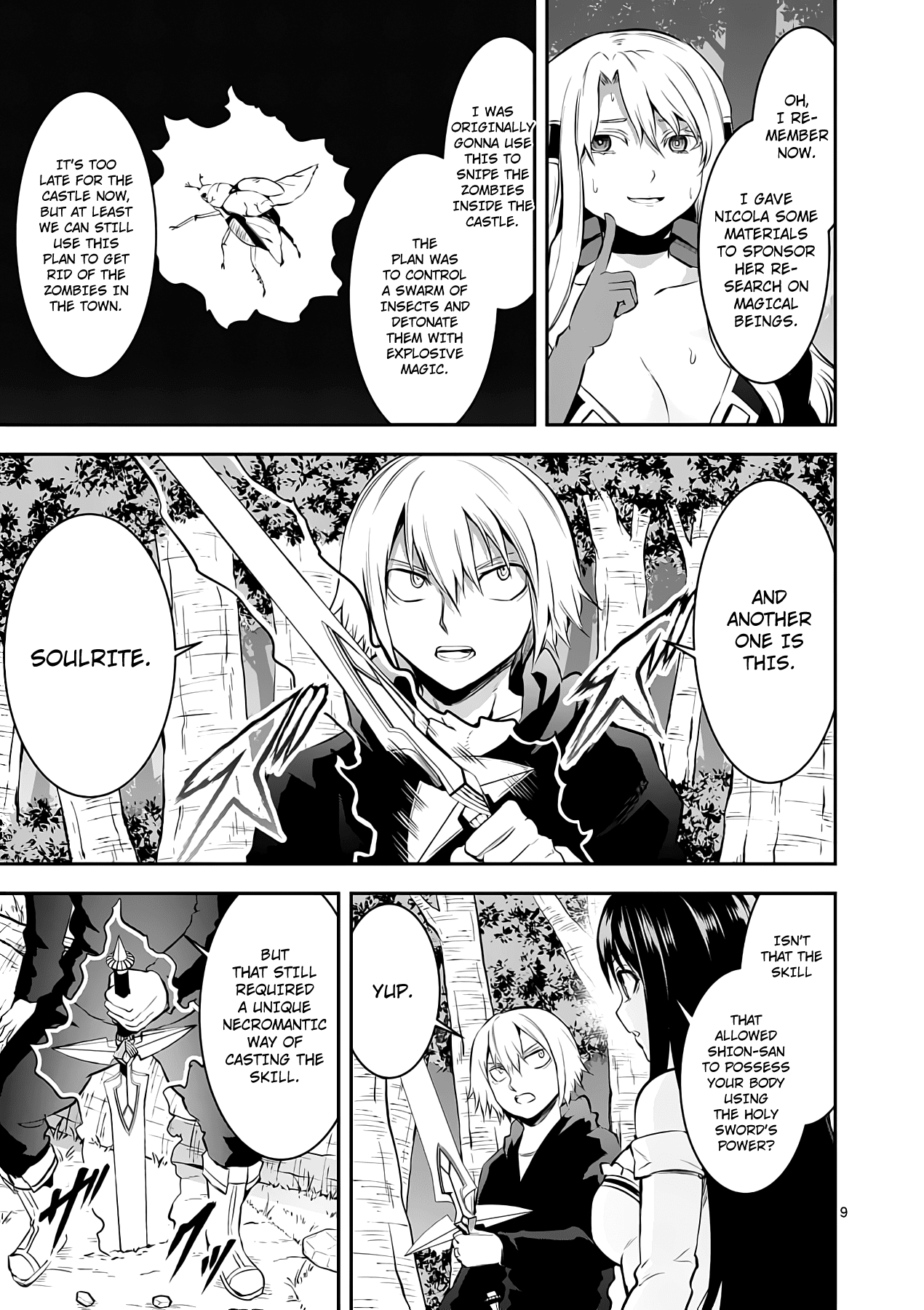 Yuusha ga Shinda! Chapter 146 page 9 - Chapter 146: T Minus 6 Hours