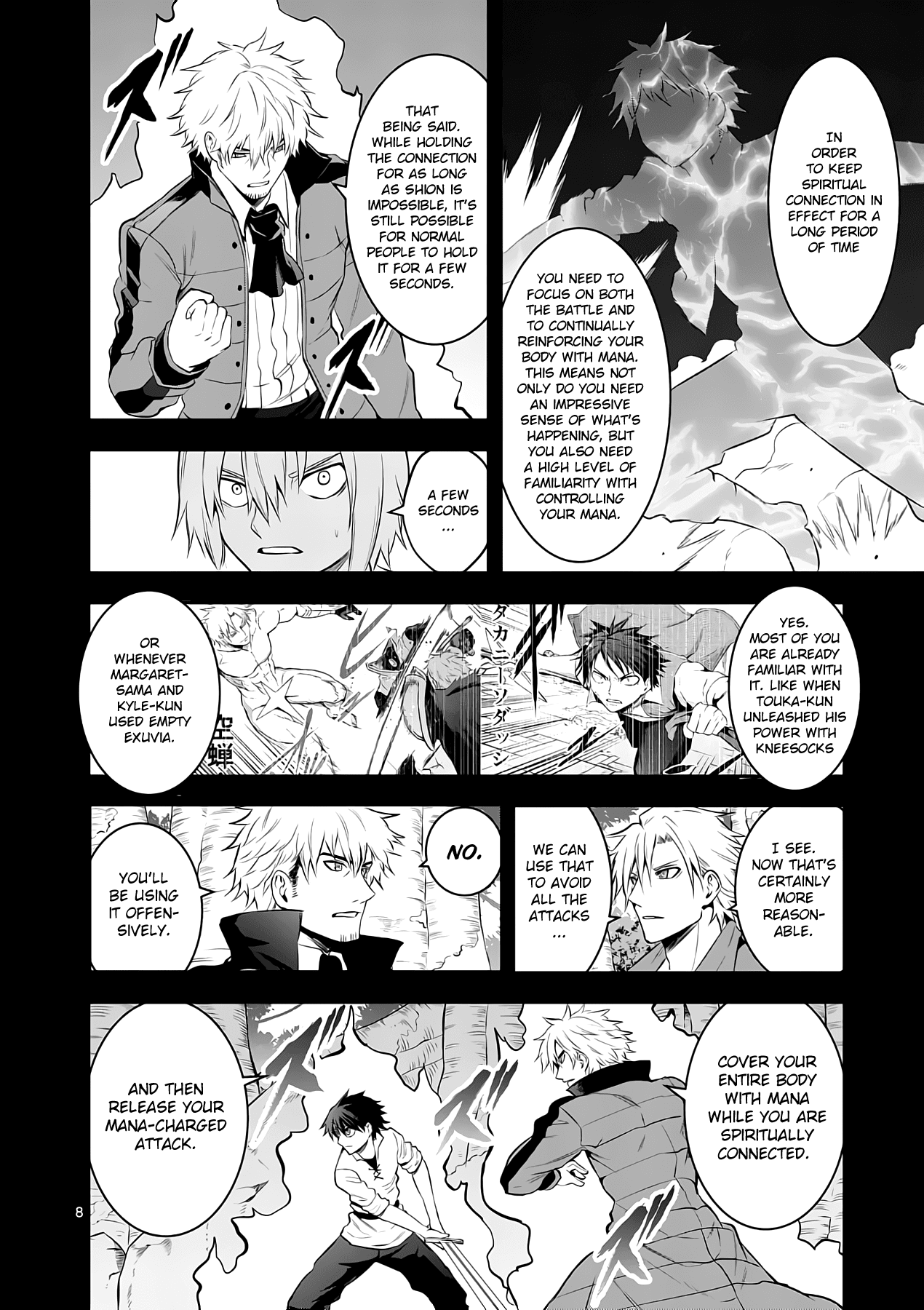 Yuusha ga Shinda! Chapter 147 page 8 - Chapter 147: Mana Discharge