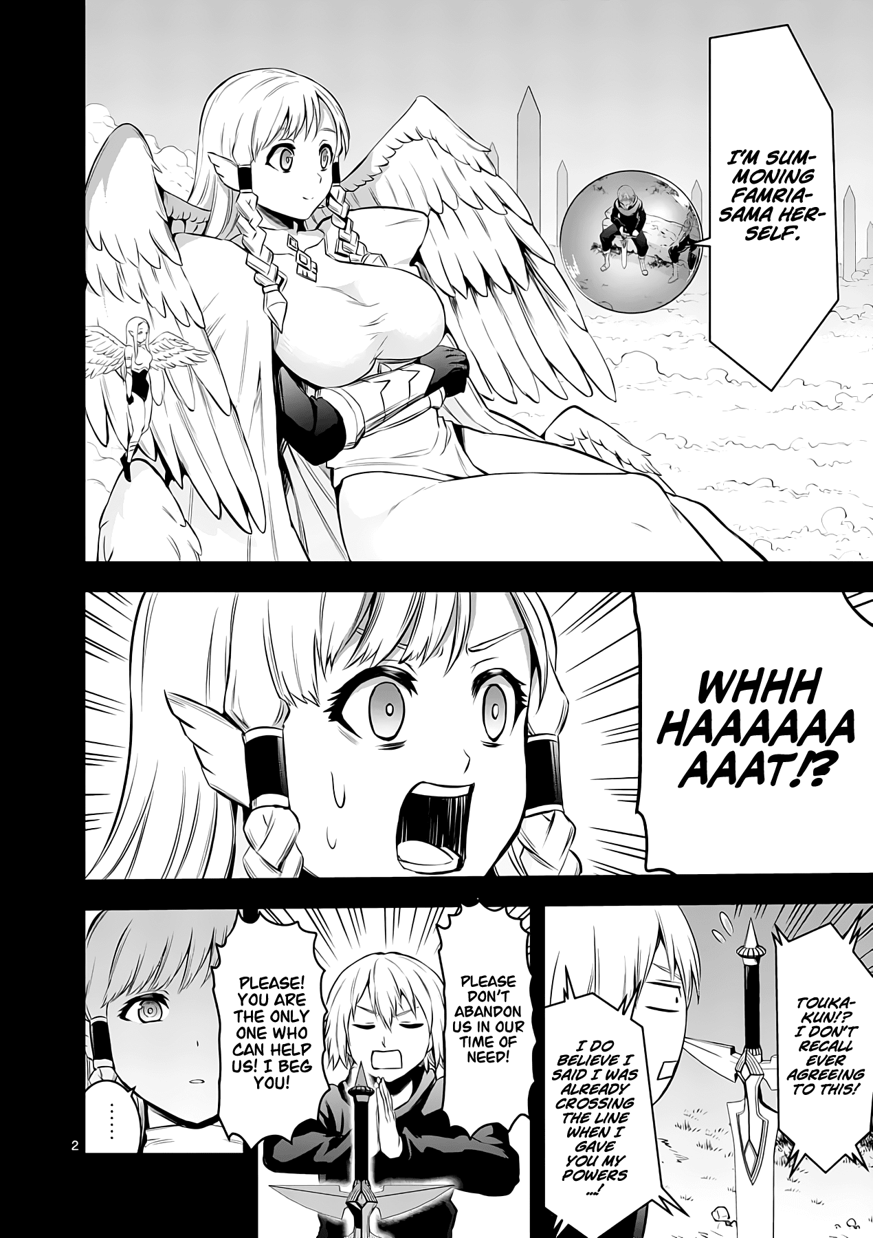 Yuusha ga Shinda! Chapter 149 page 2 - Chapter 149: Rift