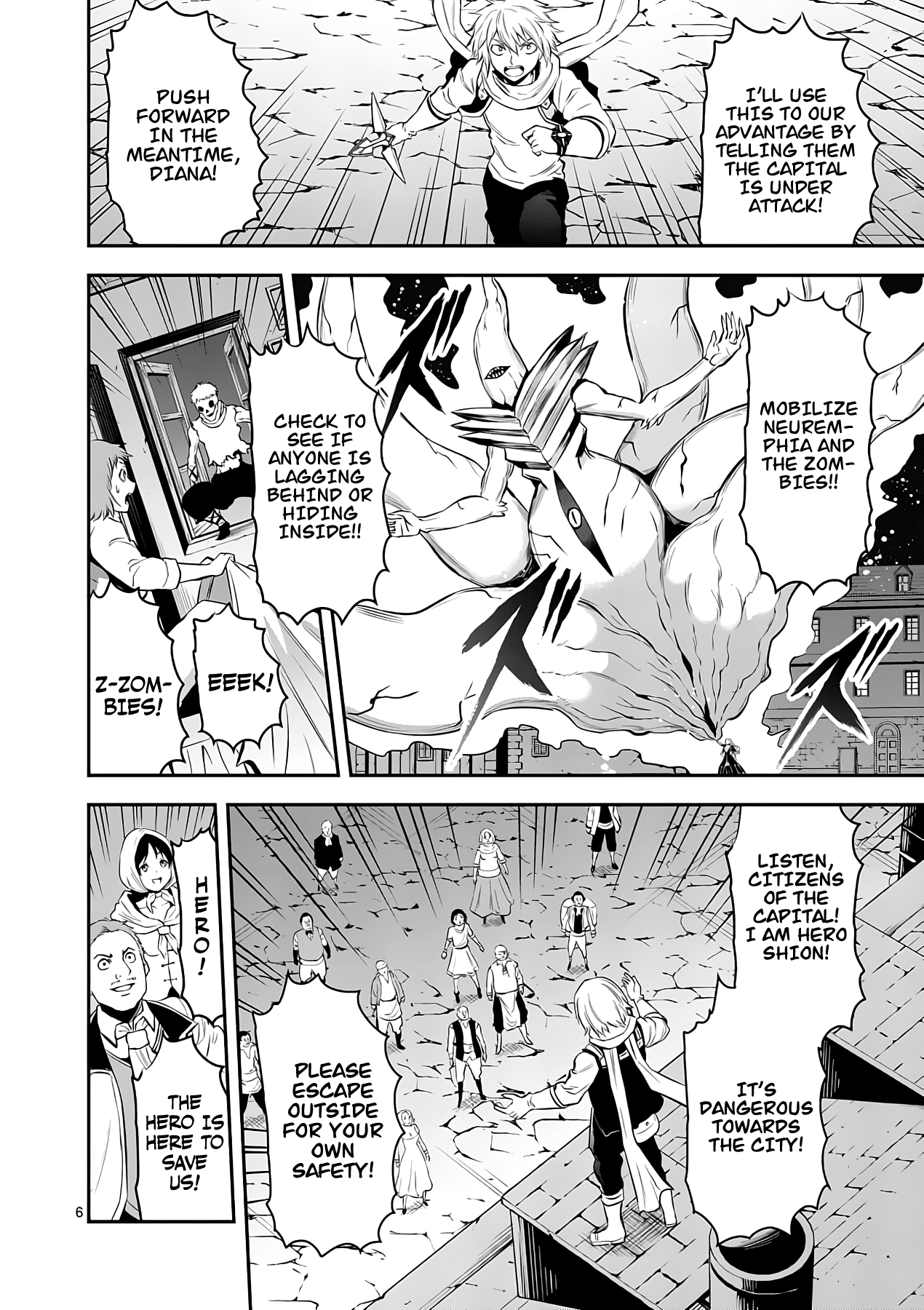 Yuusha ga Shinda! Chapter 149 page 6 - Chapter 149: Rift