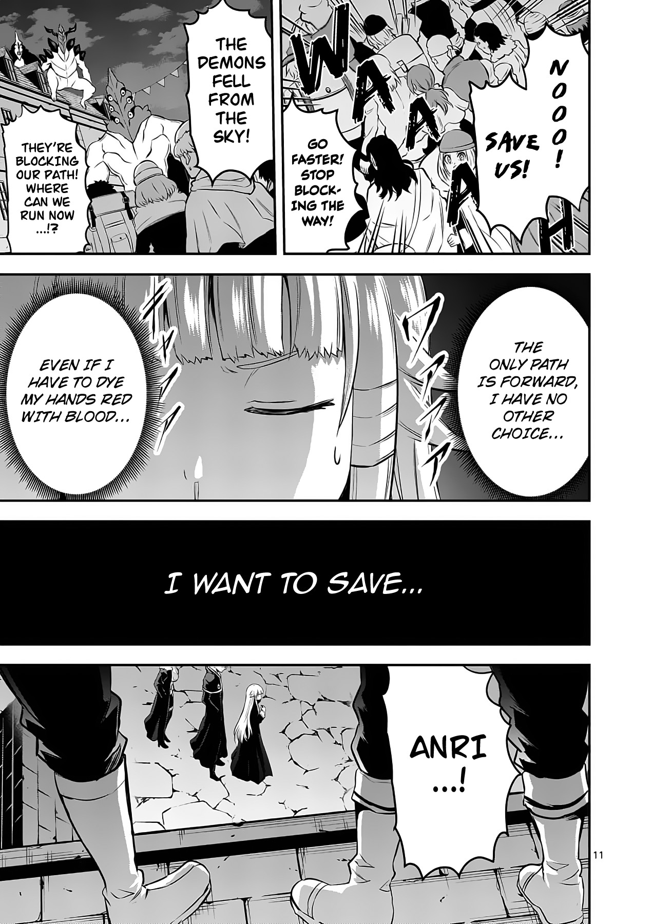Yuusha ga Shinda! Chapter 150 page 11 - Chapter 150: Dungeonization