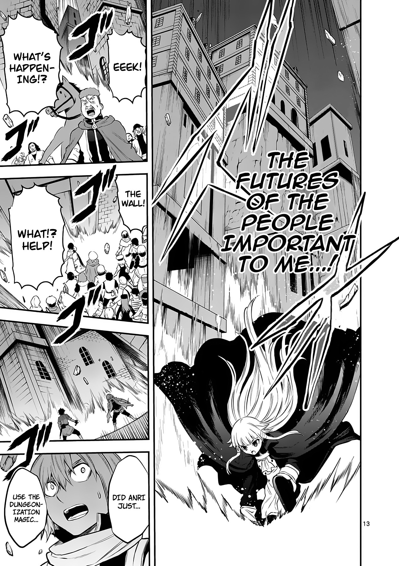 Yuusha ga Shinda! Chapter 150 page 13 - Chapter 150: Dungeonization
