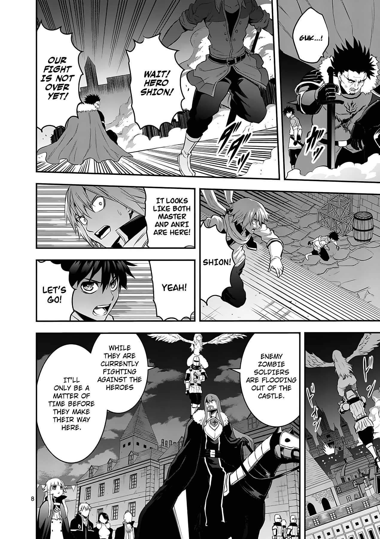 Yuusha ga Shinda! Chapter 150 page 8 - Chapter 150: Dungeonization