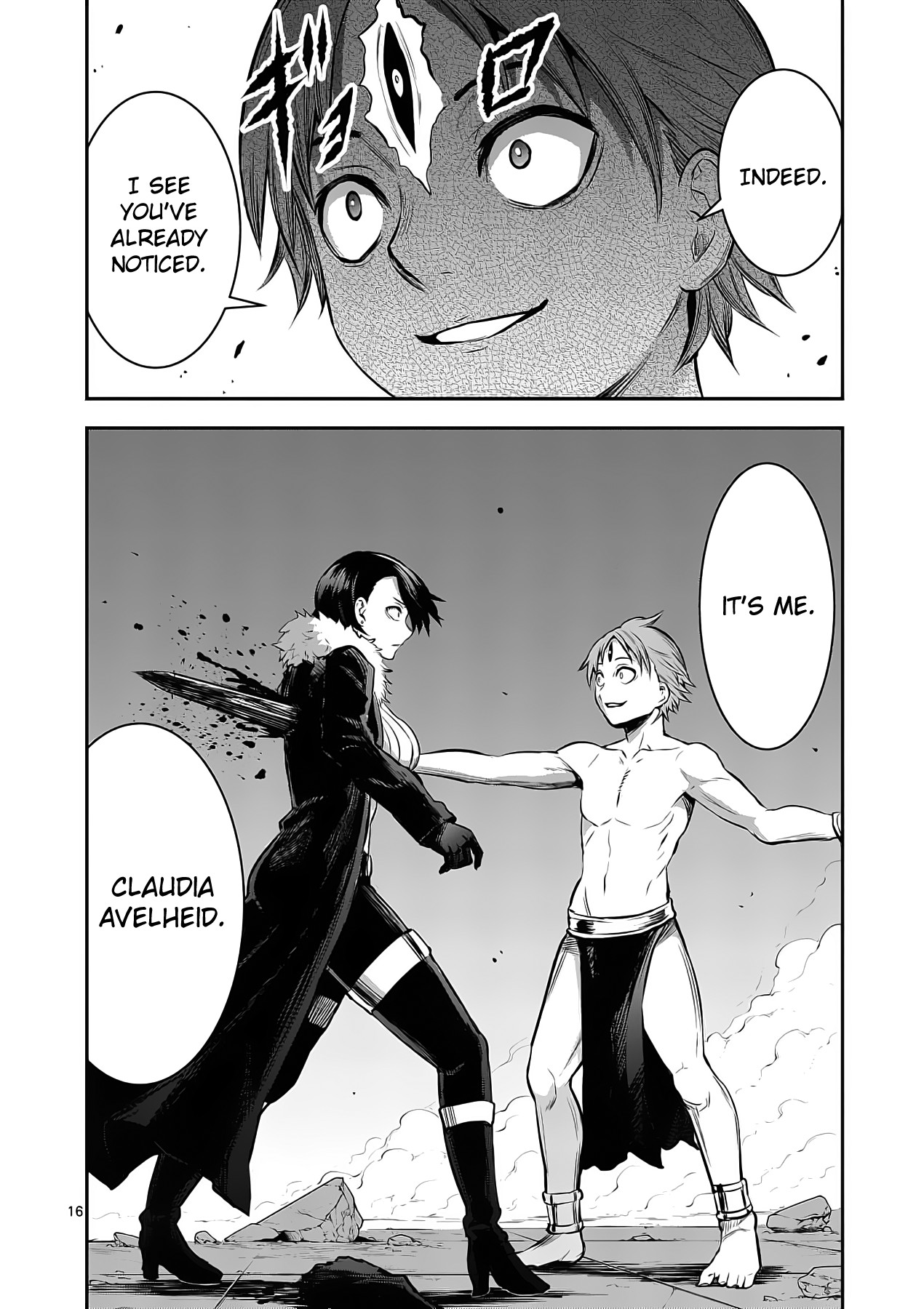 Yuusha ga Shinda! Chapter 153 page 16 - Chapter 153: Ice Sword
