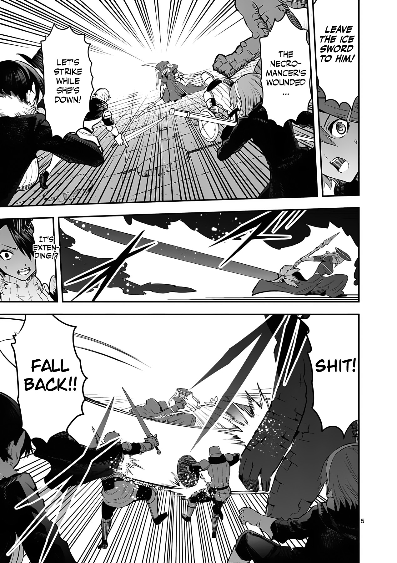 Yuusha ga Shinda! Chapter 153 page 5 - Chapter 153: Ice Sword