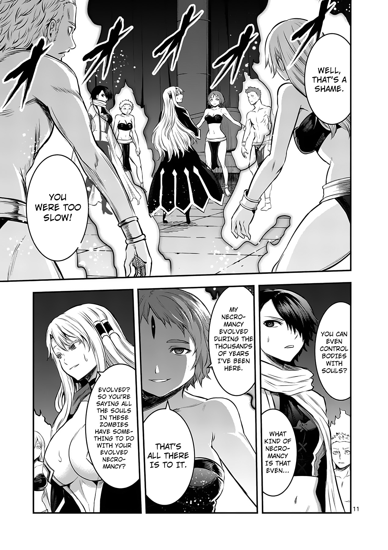 Yuusha ga Shinda! Chapter 156 page 11 - Chapter 156: Reincarnation Necromancy