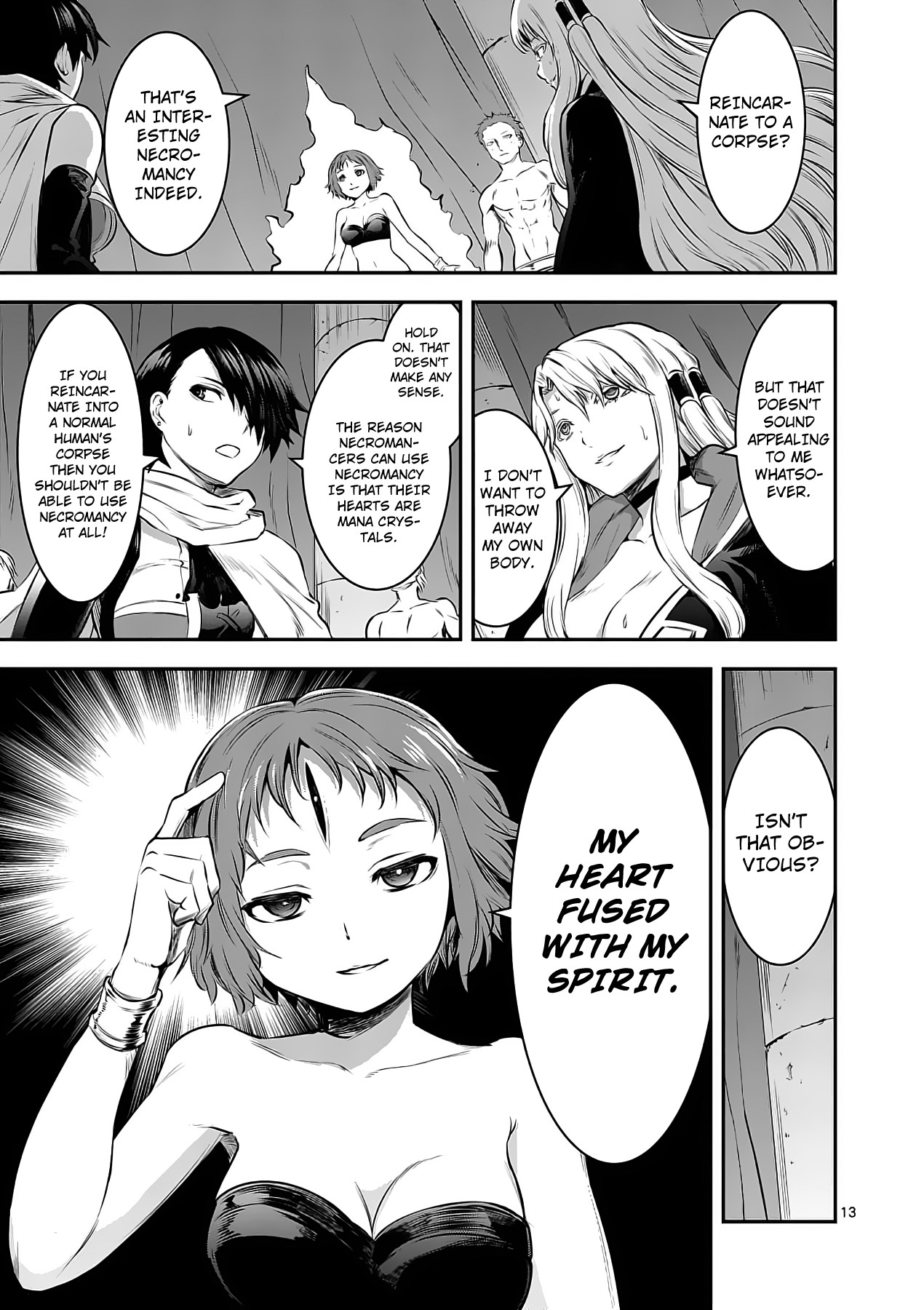 Yuusha ga Shinda! Chapter 156 page 13 - Chapter 156: Reincarnation Necromancy