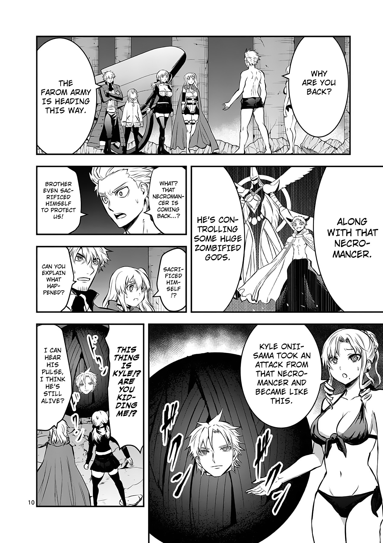 Yuusha ga Shinda! Chapter 157 page 10 - Chapter 157: God of Light
