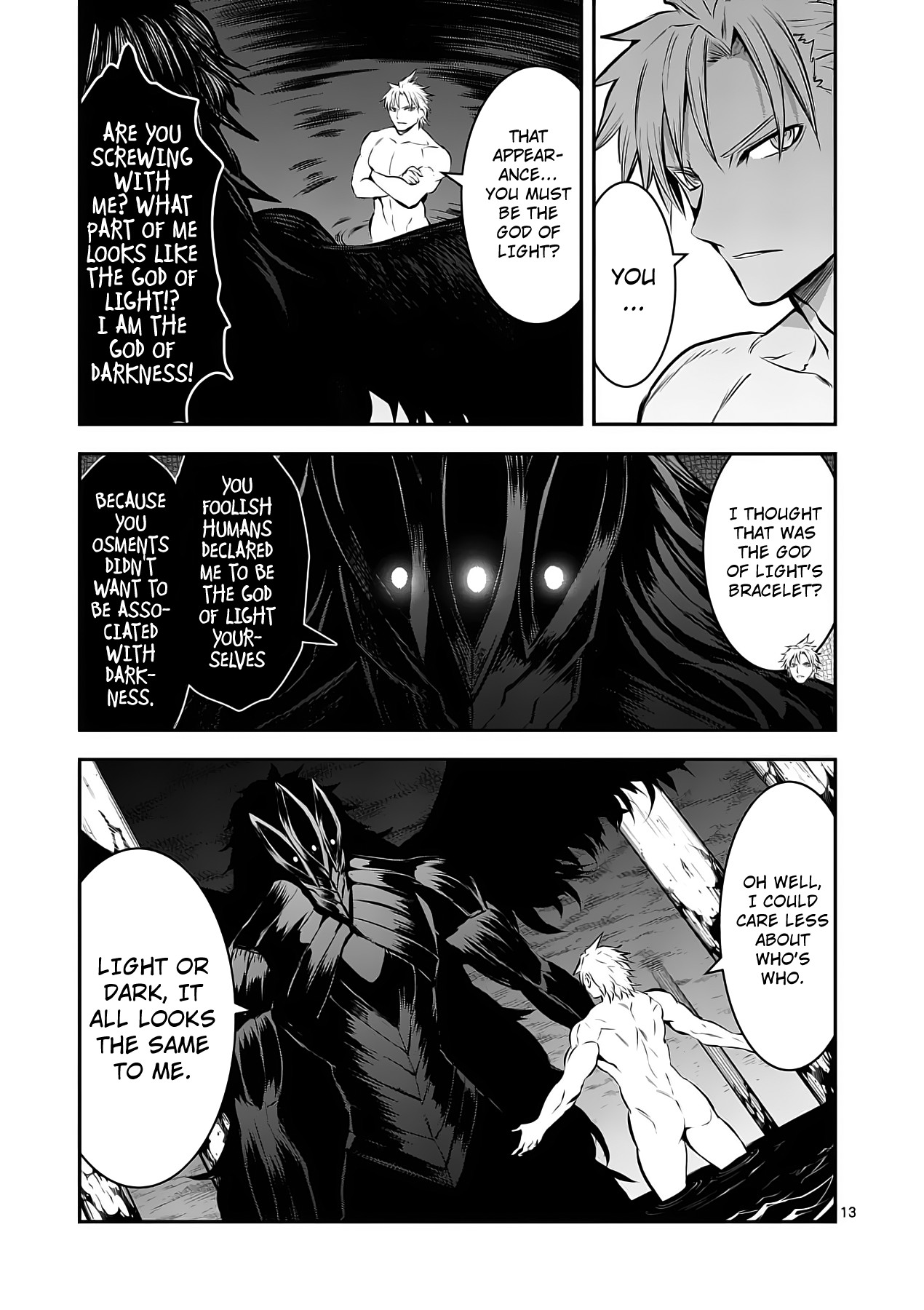 Yuusha ga Shinda! Chapter 157 page 13 - Chapter 157: God of Light
