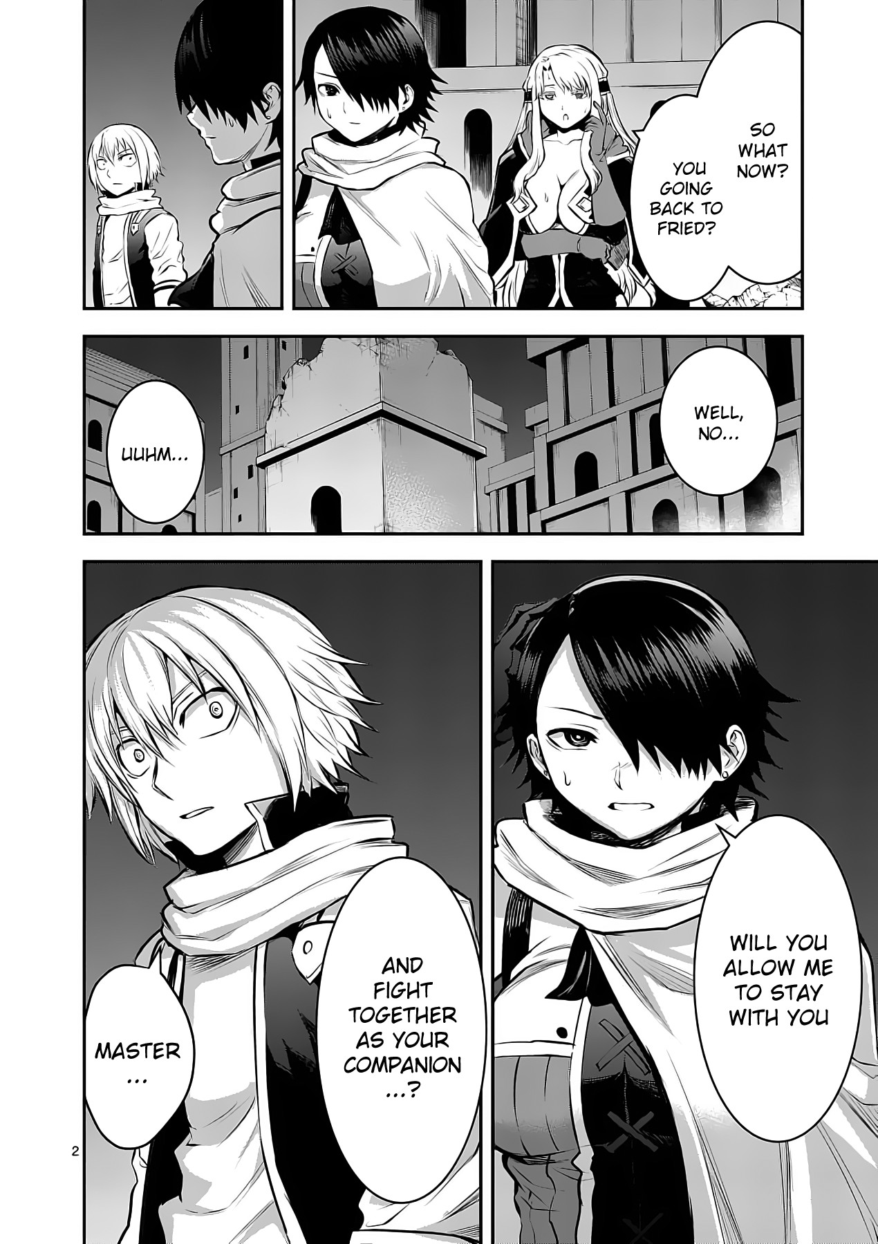 Yuusha ga Shinda! Chapter 157 page 2 - Chapter 157: God of Light