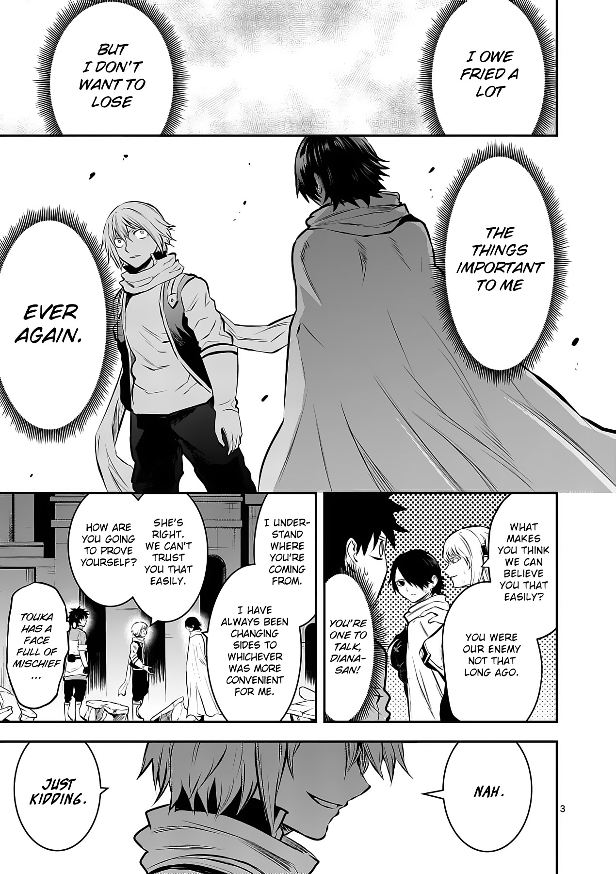 Yuusha ga Shinda! Chapter 157 page 3 - Chapter 157: God of Light