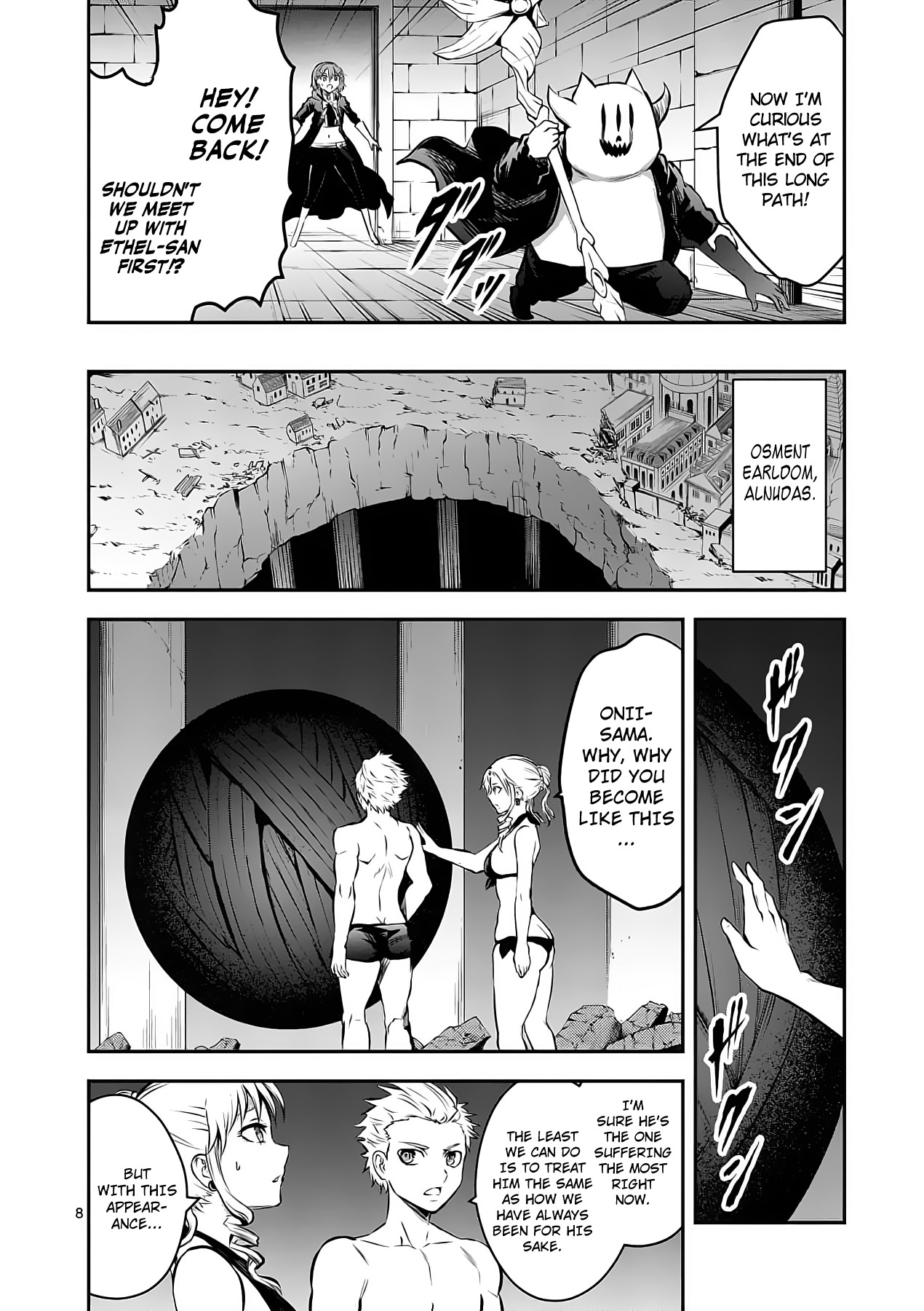 Yuusha ga Shinda! Chapter 157 page 8 - Chapter 157: God of Light