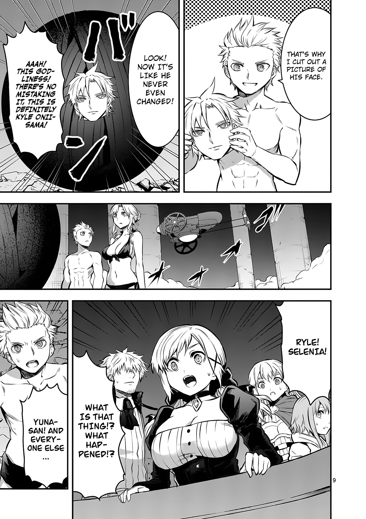 Yuusha ga Shinda! Chapter 157 page 9 - Chapter 157: God of Light