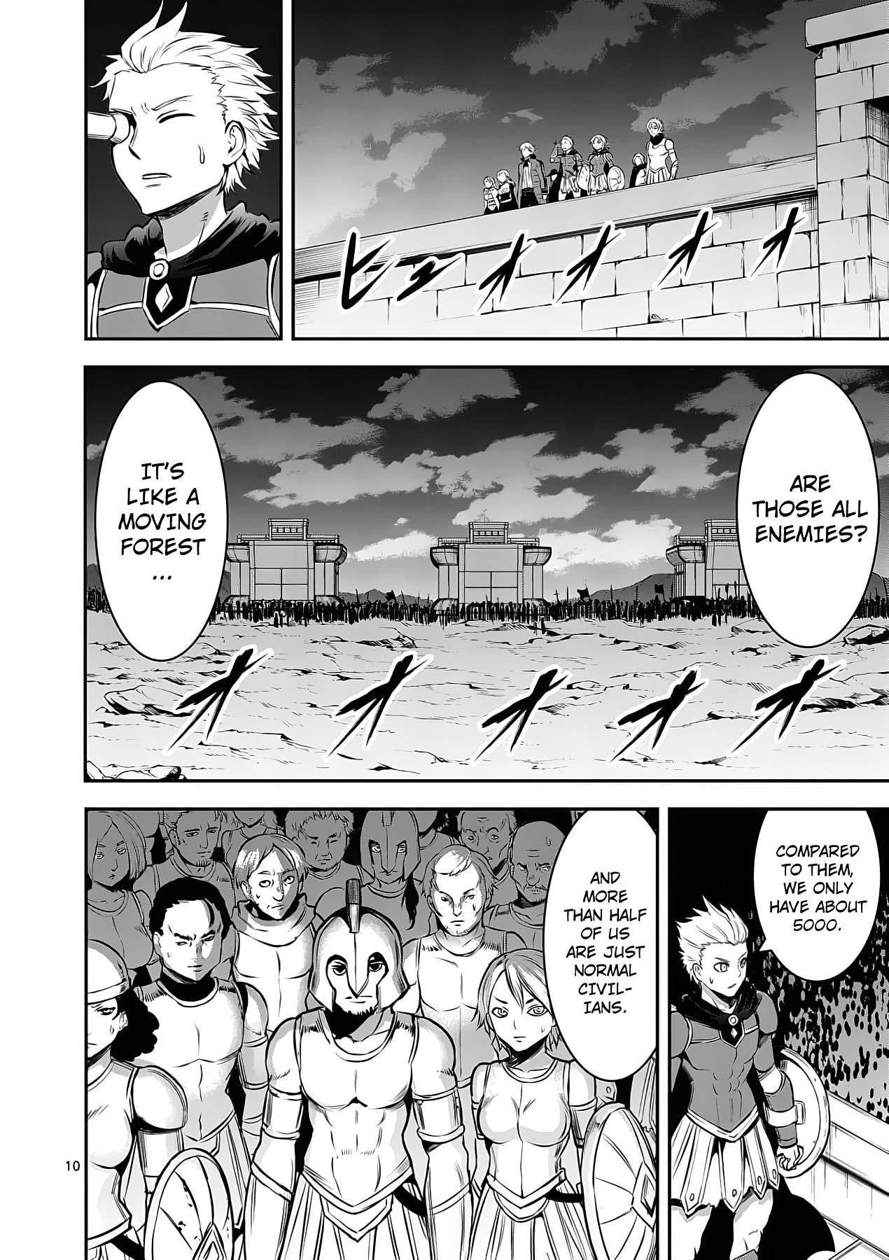 Yuusha ga Shinda! Chapter 158 page 10 - Chapter 158: 100K vs 5K