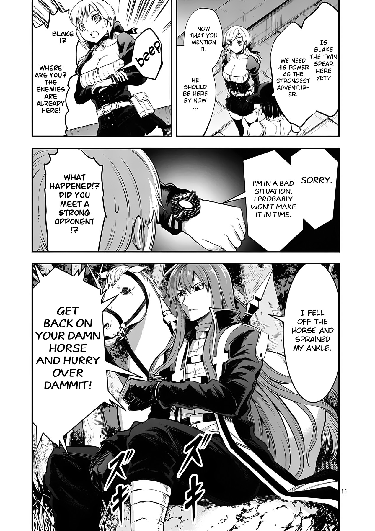 Yuusha ga Shinda! Chapter 158 page 11 - Chapter 158: 100K vs 5K