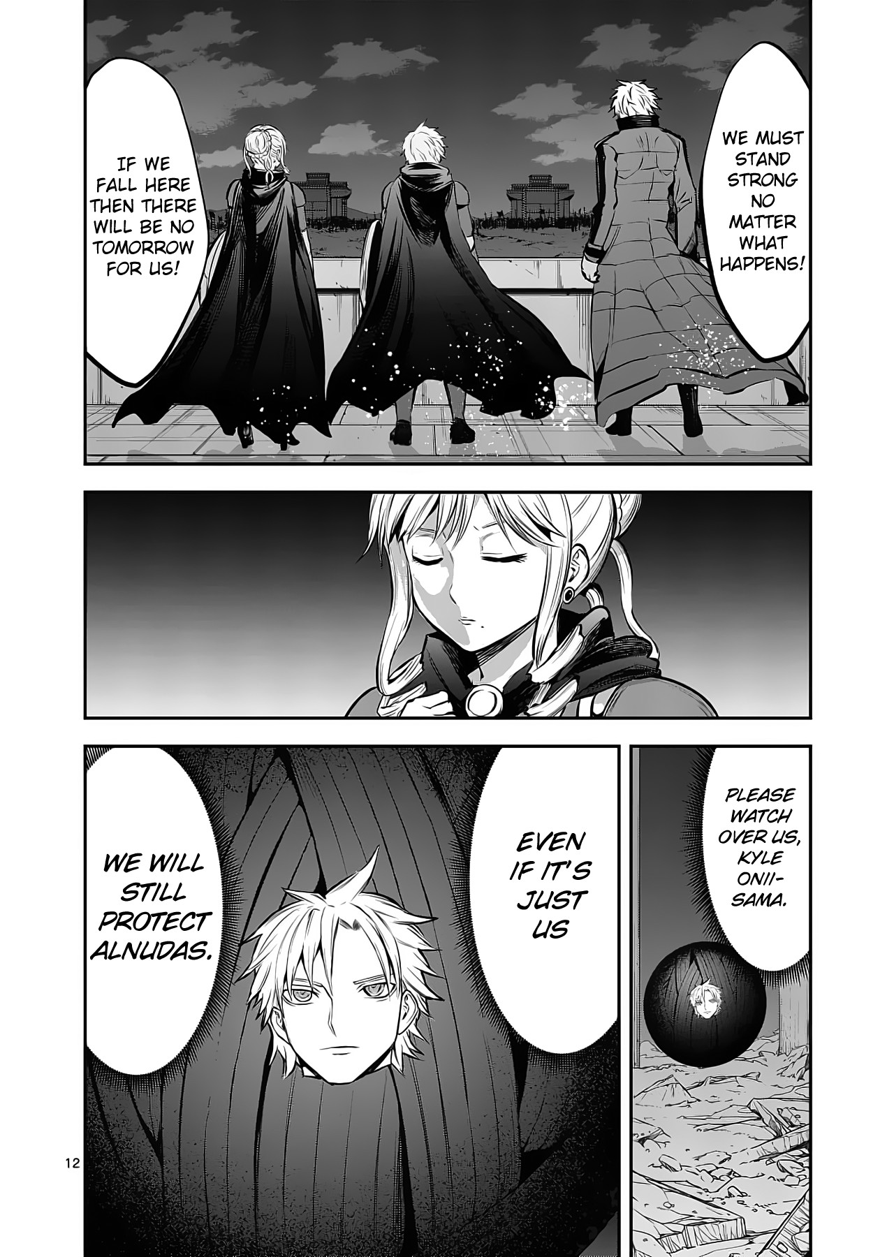 Yuusha ga Shinda! Chapter 158 page 12 - Chapter 158: 100K vs 5K