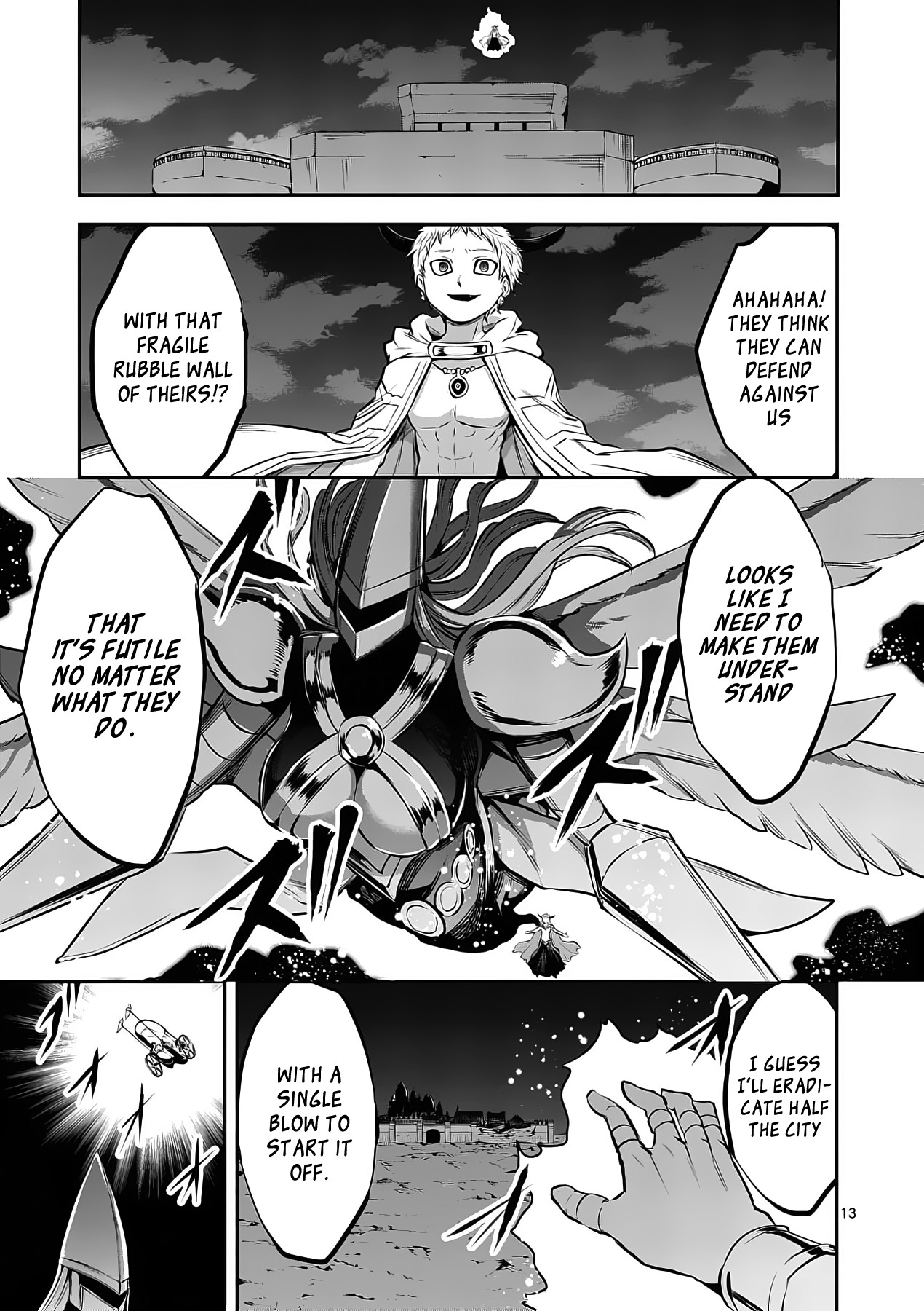 Yuusha ga Shinda! Chapter 158 page 13 - Chapter 158: 100K vs 5K