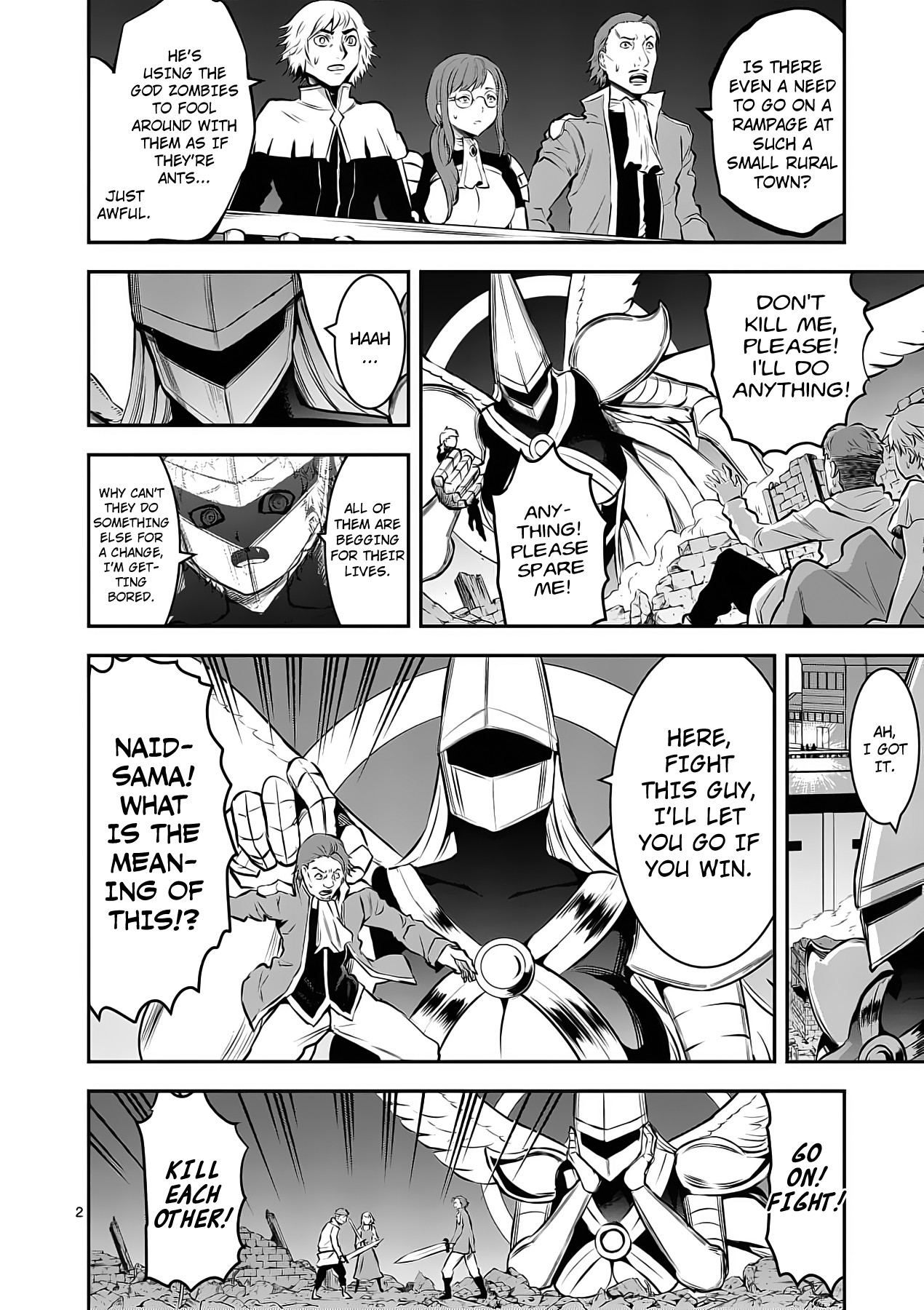 Yuusha ga Shinda! Chapter 158 page 2 - Chapter 158: 100K vs 5K