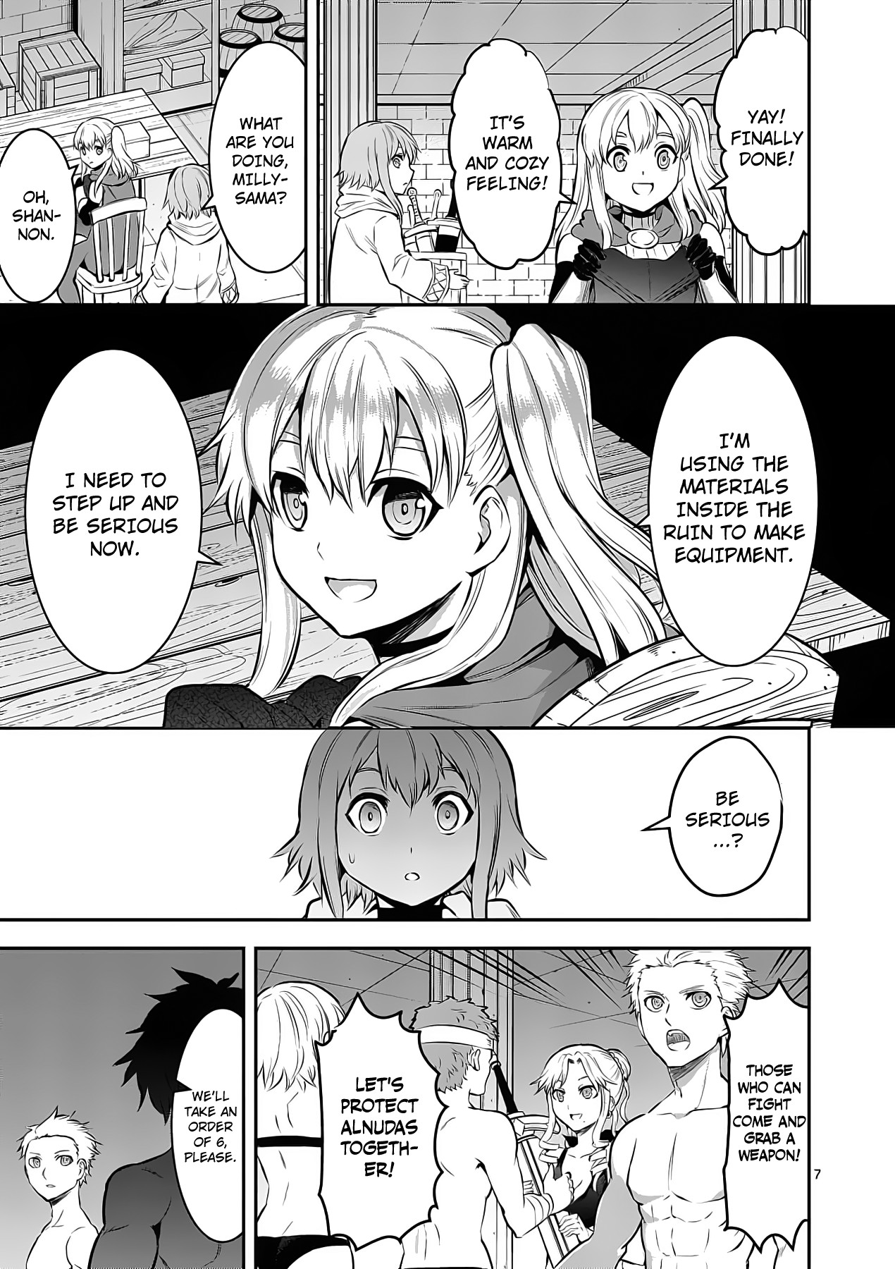 Yuusha ga Shinda! Chapter 158 page 7 - Chapter 158: 100K vs 5K