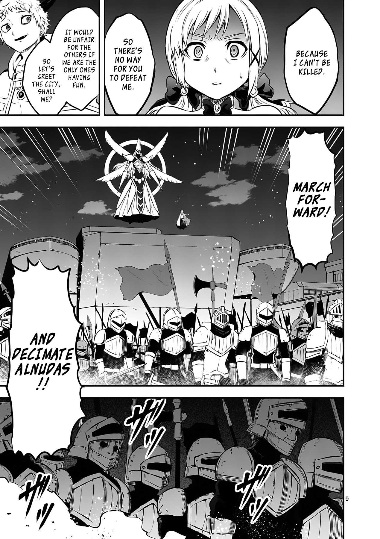 Yuusha ga Shinda! Chapter 159 page 9 - Chapter 159: Defence Of Alnudas