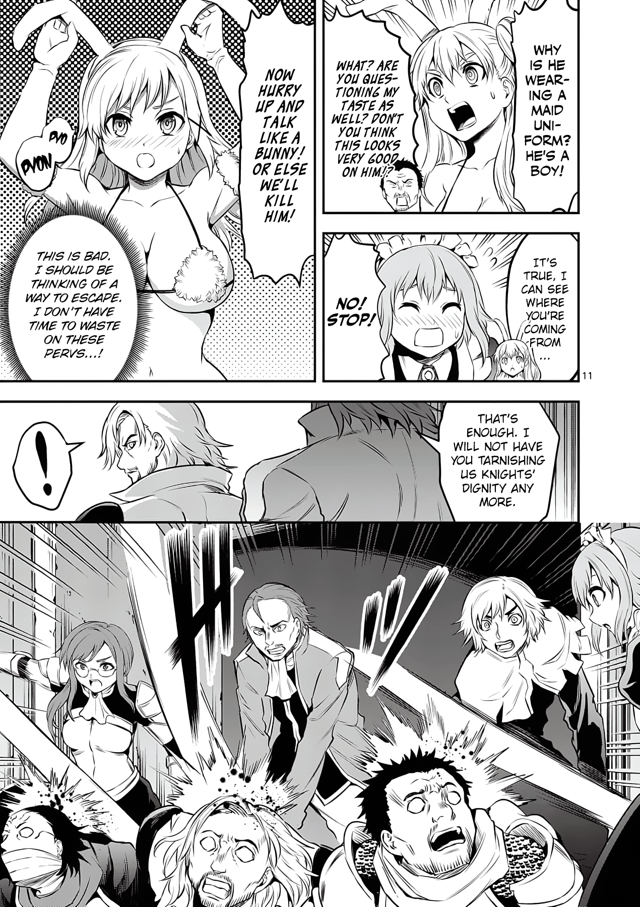 Yuusha ga Shinda! Chapter 161 page 11 - Chapter 161: Farom's Knights