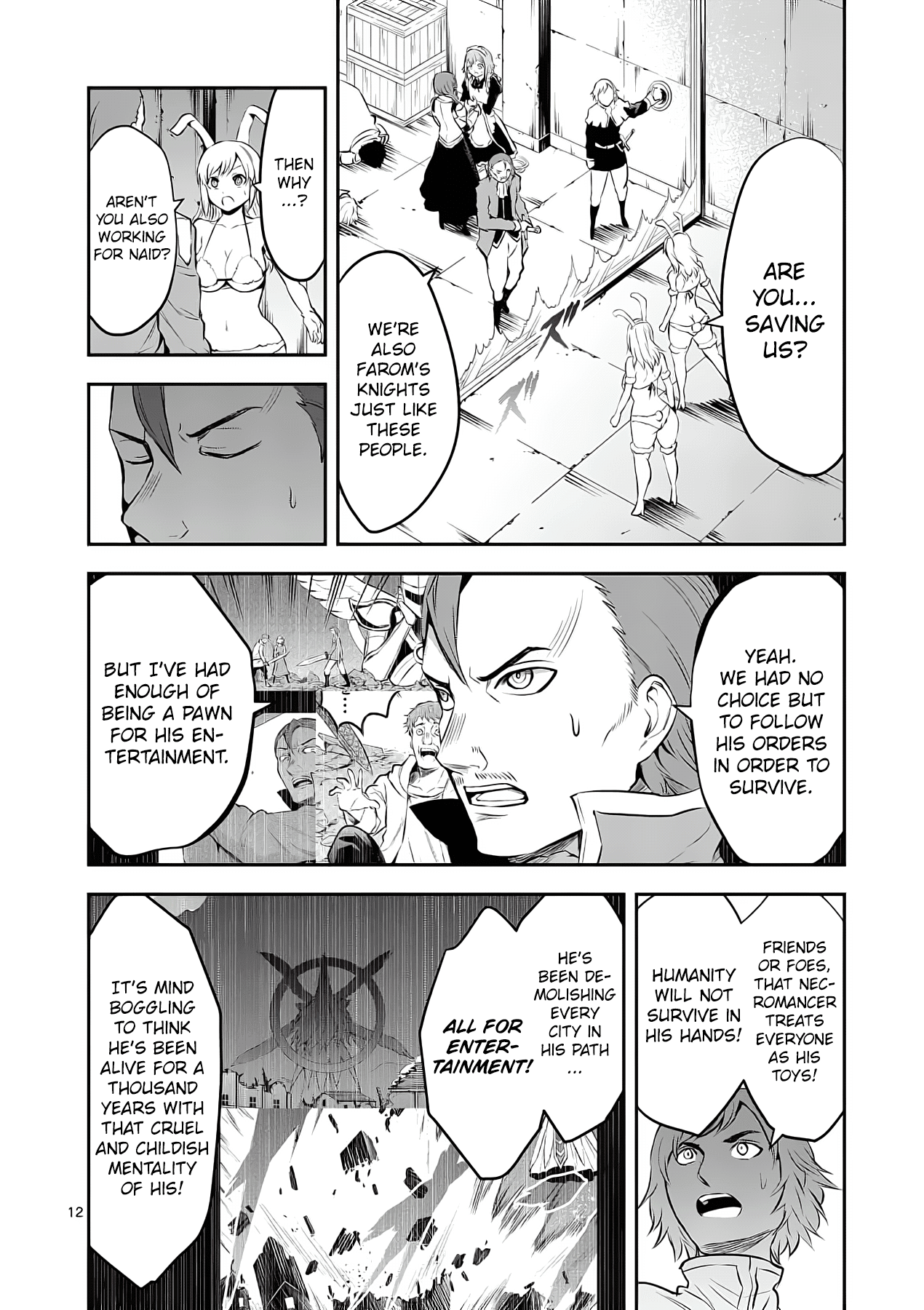 Yuusha ga Shinda! Chapter 161 page 12 - Chapter 161: Farom's Knights