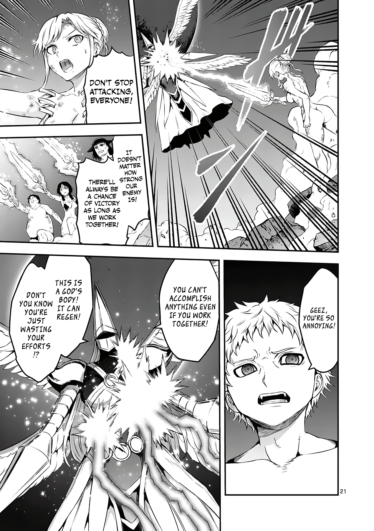 Yuusha ga Shinda! Chapter 161 page 21 - Chapter 161: Farom's Knights