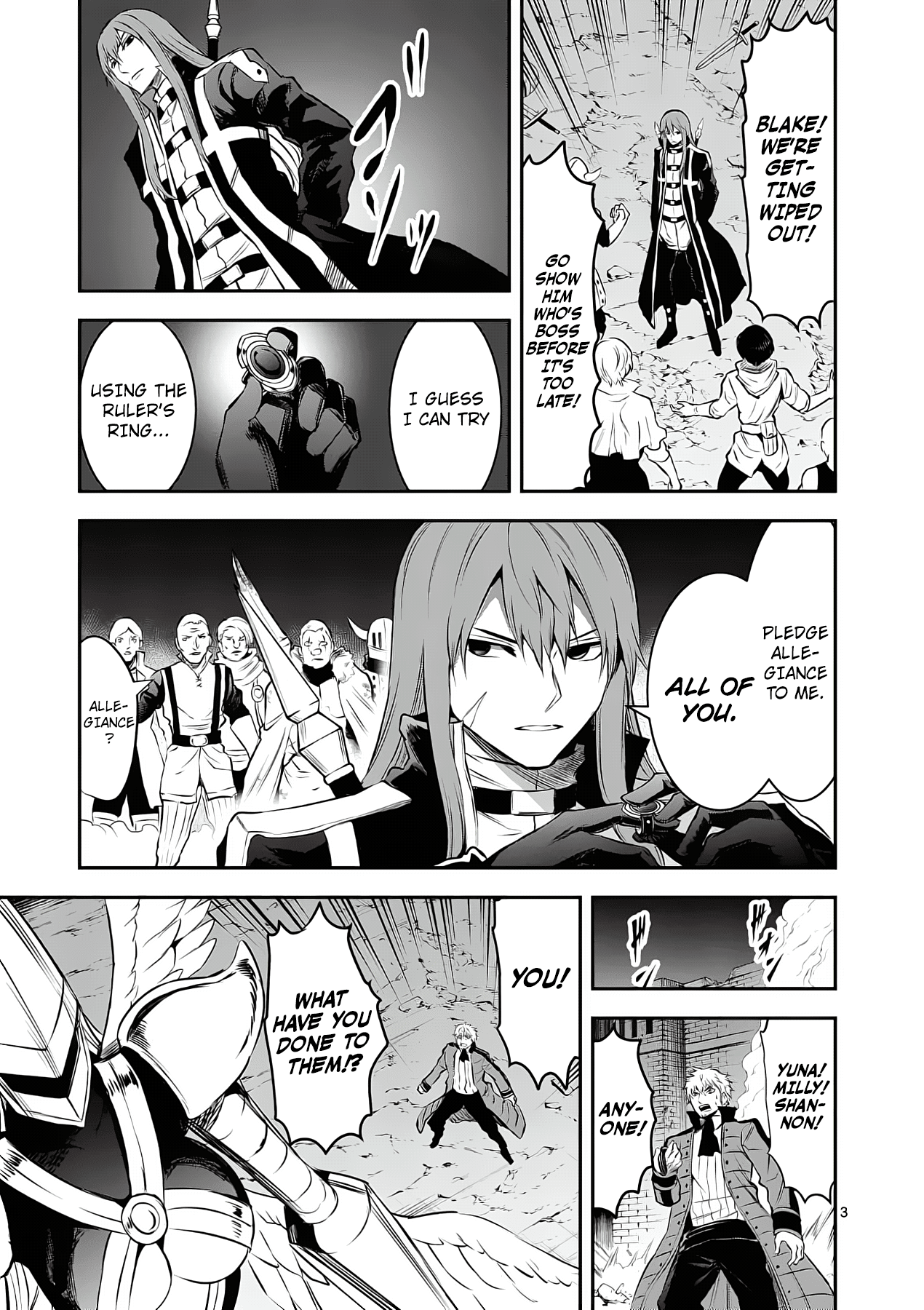 Yuusha ga Shinda! Chapter 161 page 3 - Chapter 161: Farom's Knights