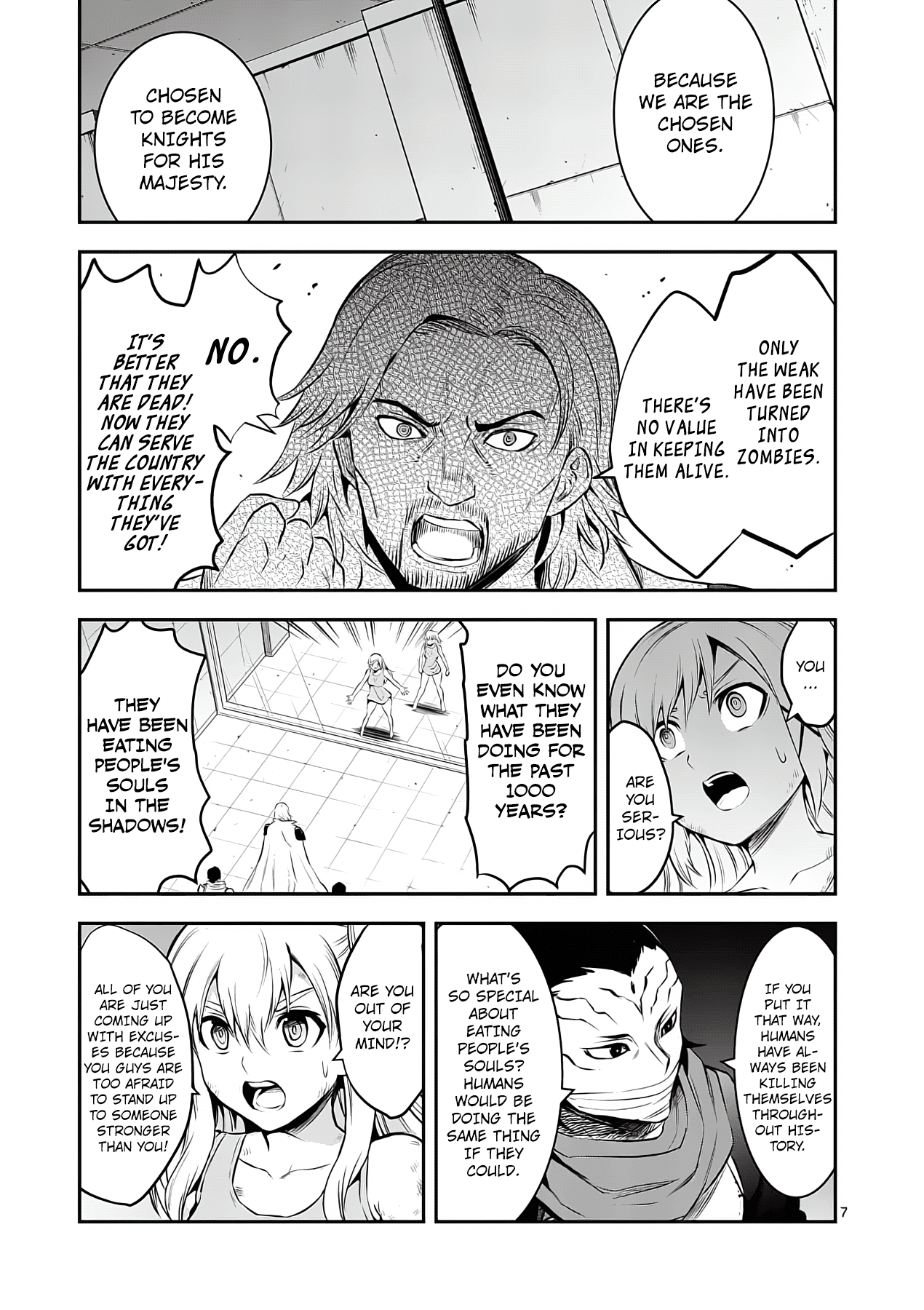 Yuusha ga Shinda! Chapter 161 page 7 - Chapter 161: Farom's Knights