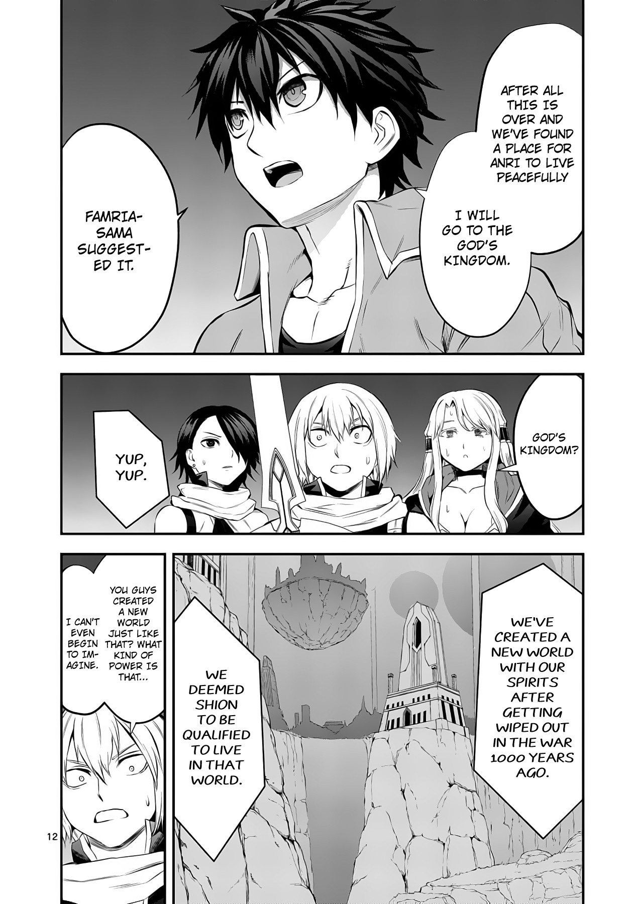 Yuusha ga Shinda! Chapter 164 page 12 - Chapter 164: Aftermath of Battle
